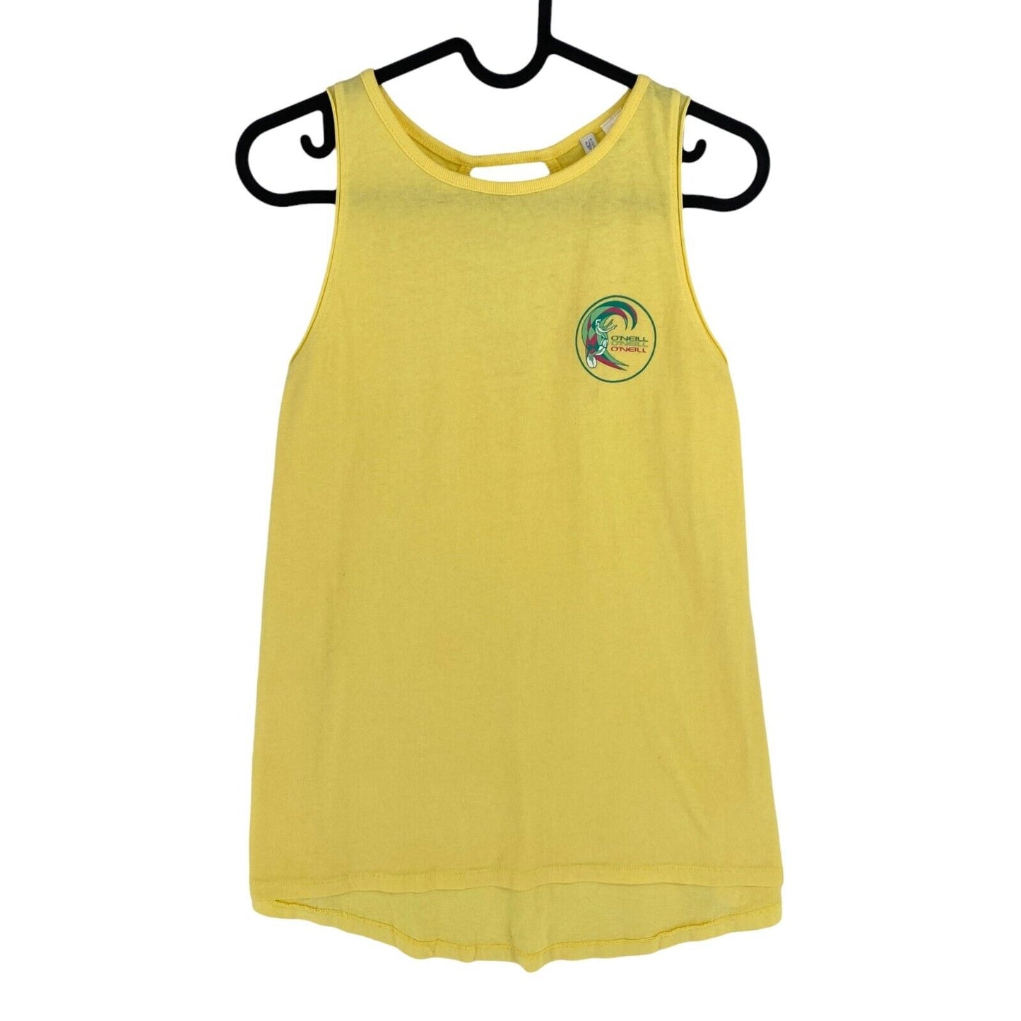 O`Neill Women Yellow Tank Top Size XL