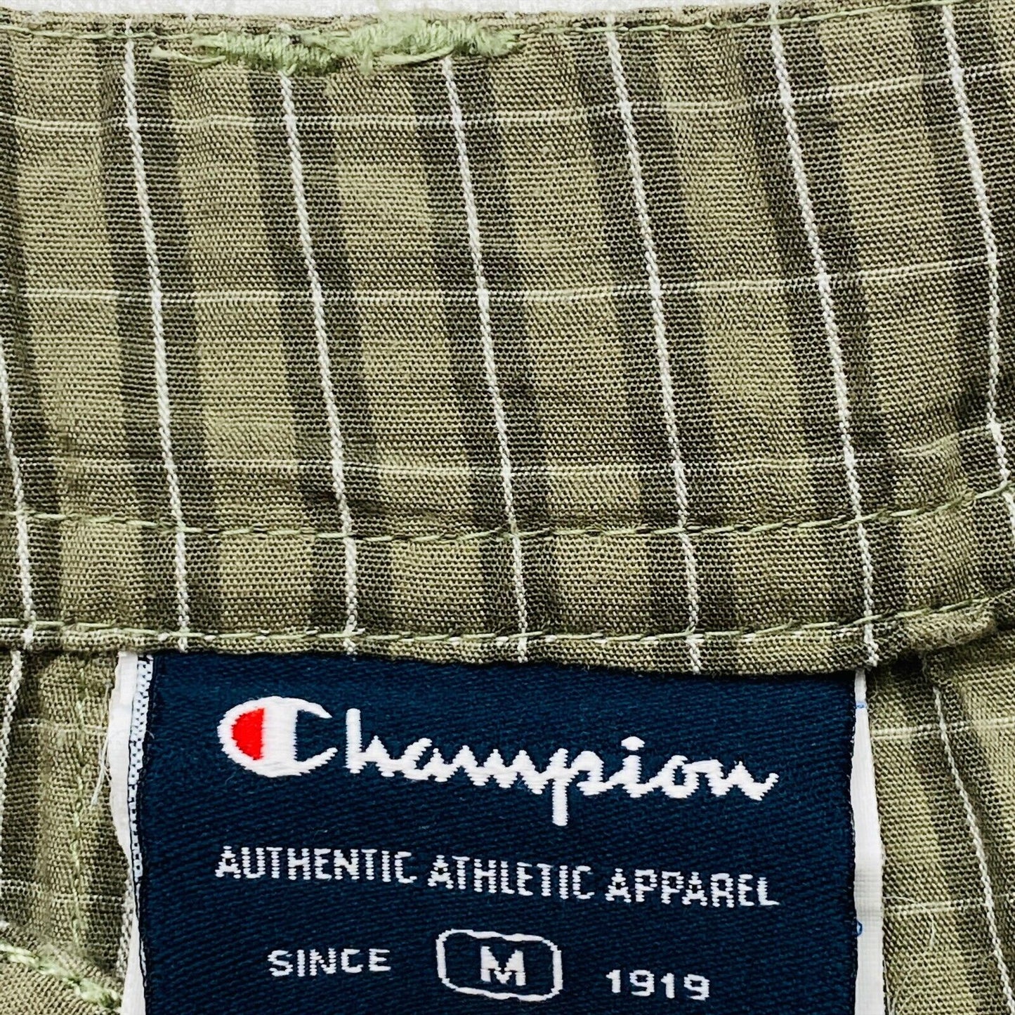 Champion Plaid Brown 100% Cotton Activewear Shorts Size M