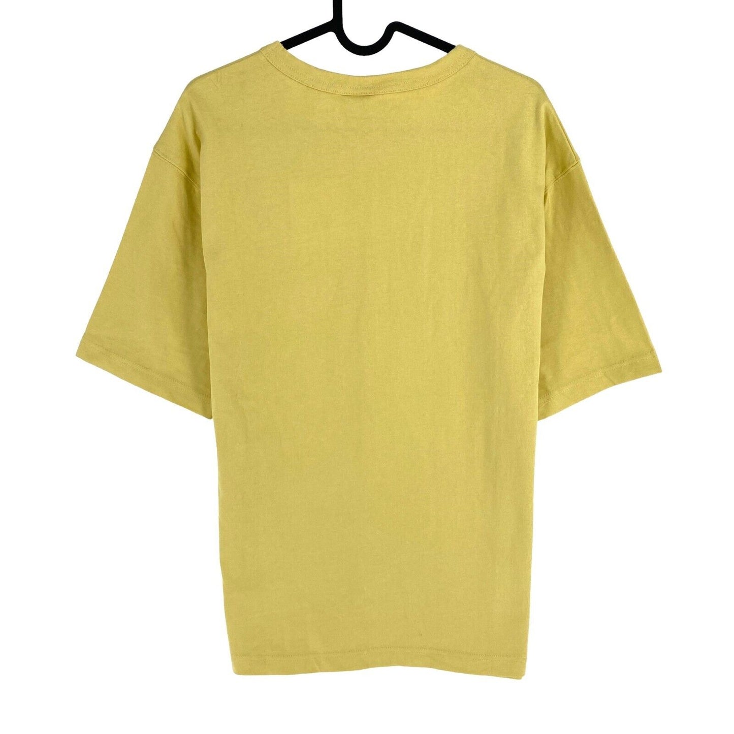 GANT Men Dusty Yellow Logo Crew Neck Short Sleeves T Shirt Size S