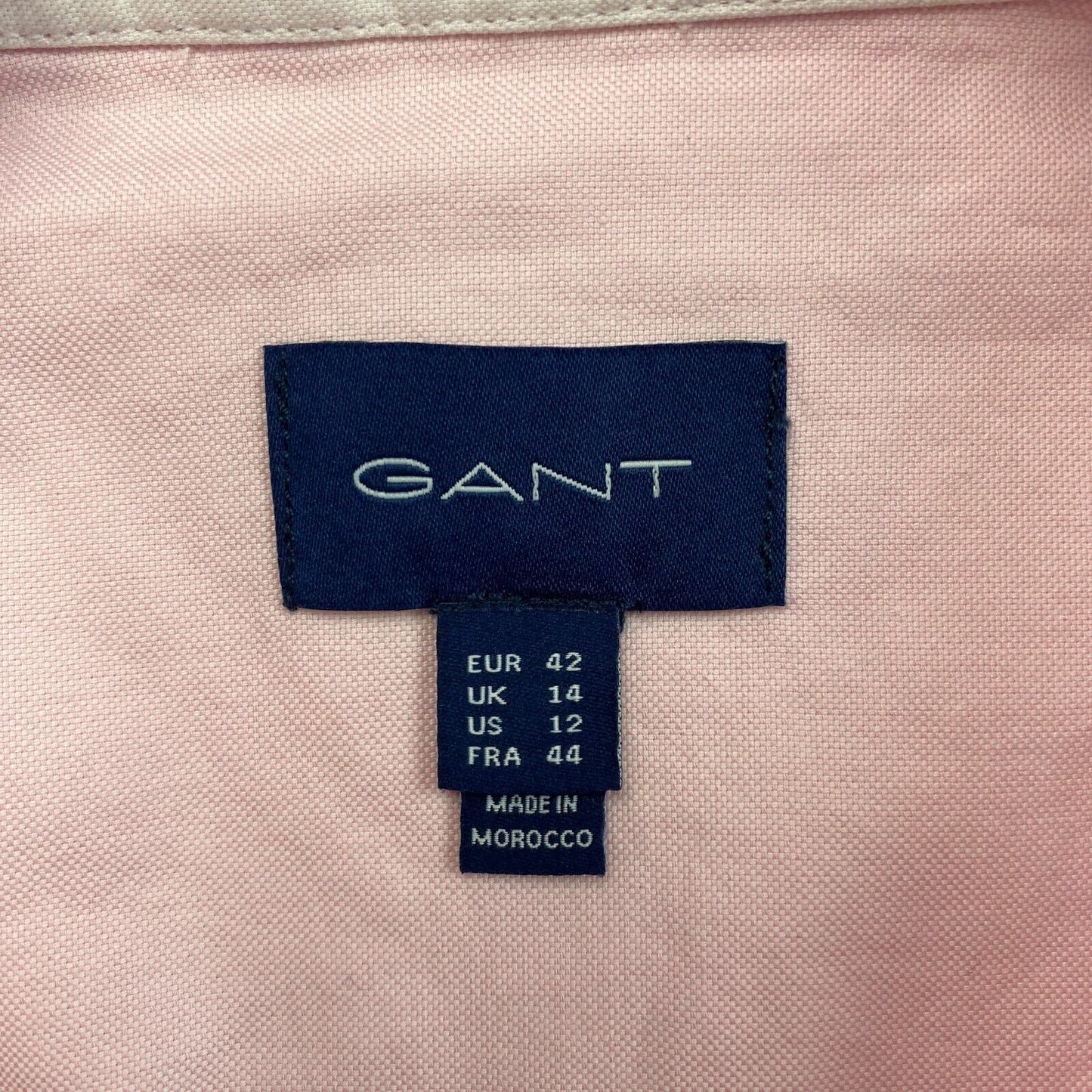 GANT Chemise Oxford Stretch Rose Taille EU 42 UK 14 US 12