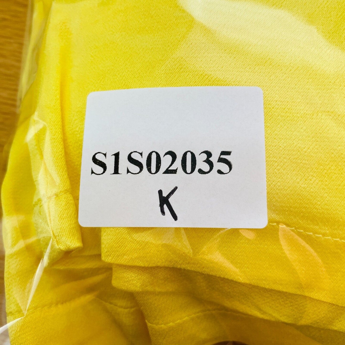 MINIMUM Yellow Crew Neck Dress Size EUR 36