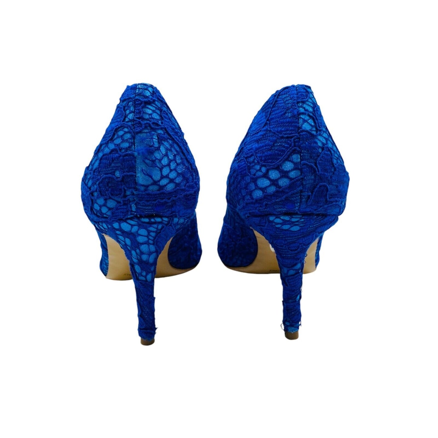 RINASCIMENTO Women Blue Shoes Heels Pumps Size EU 38 US 7 UK 5