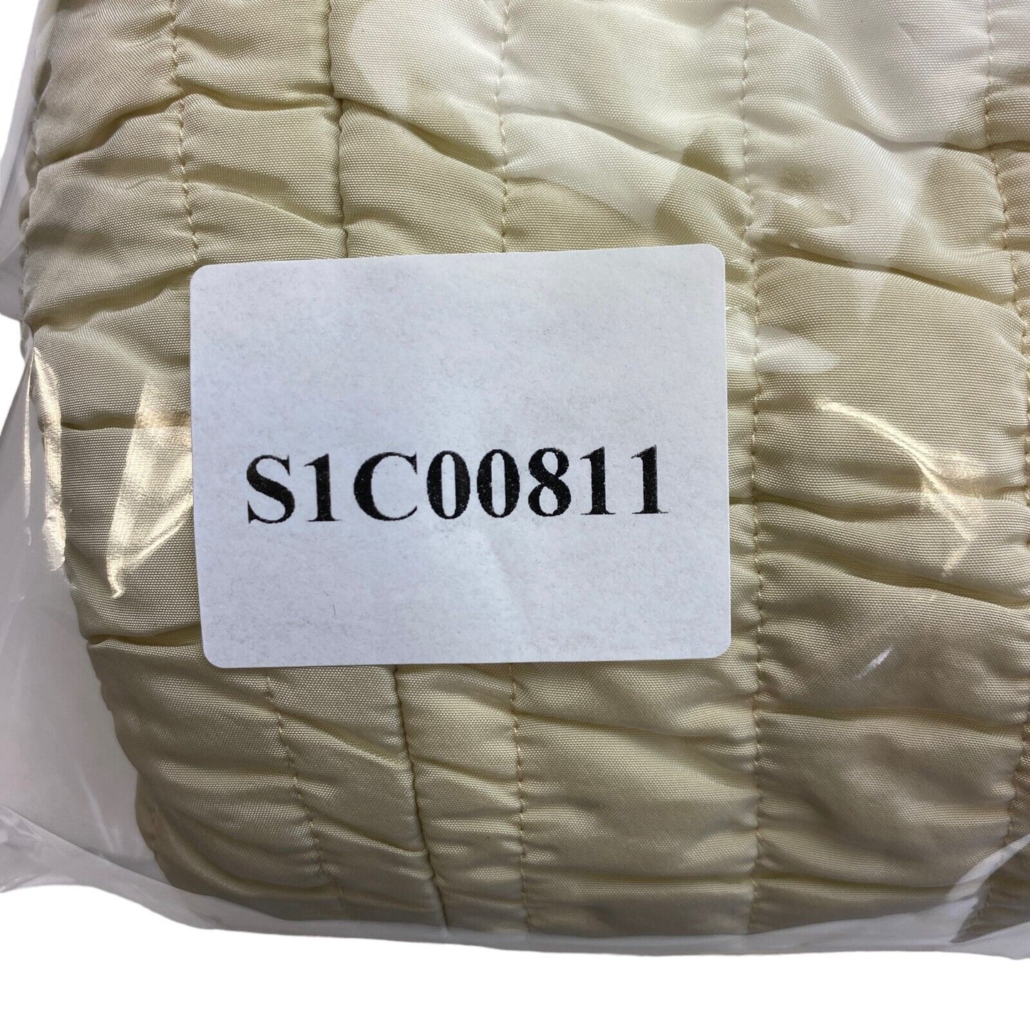 Trussardi Jeans Beige Quilted Jacket Coat Size 40 EU 36 UK 8 US 6