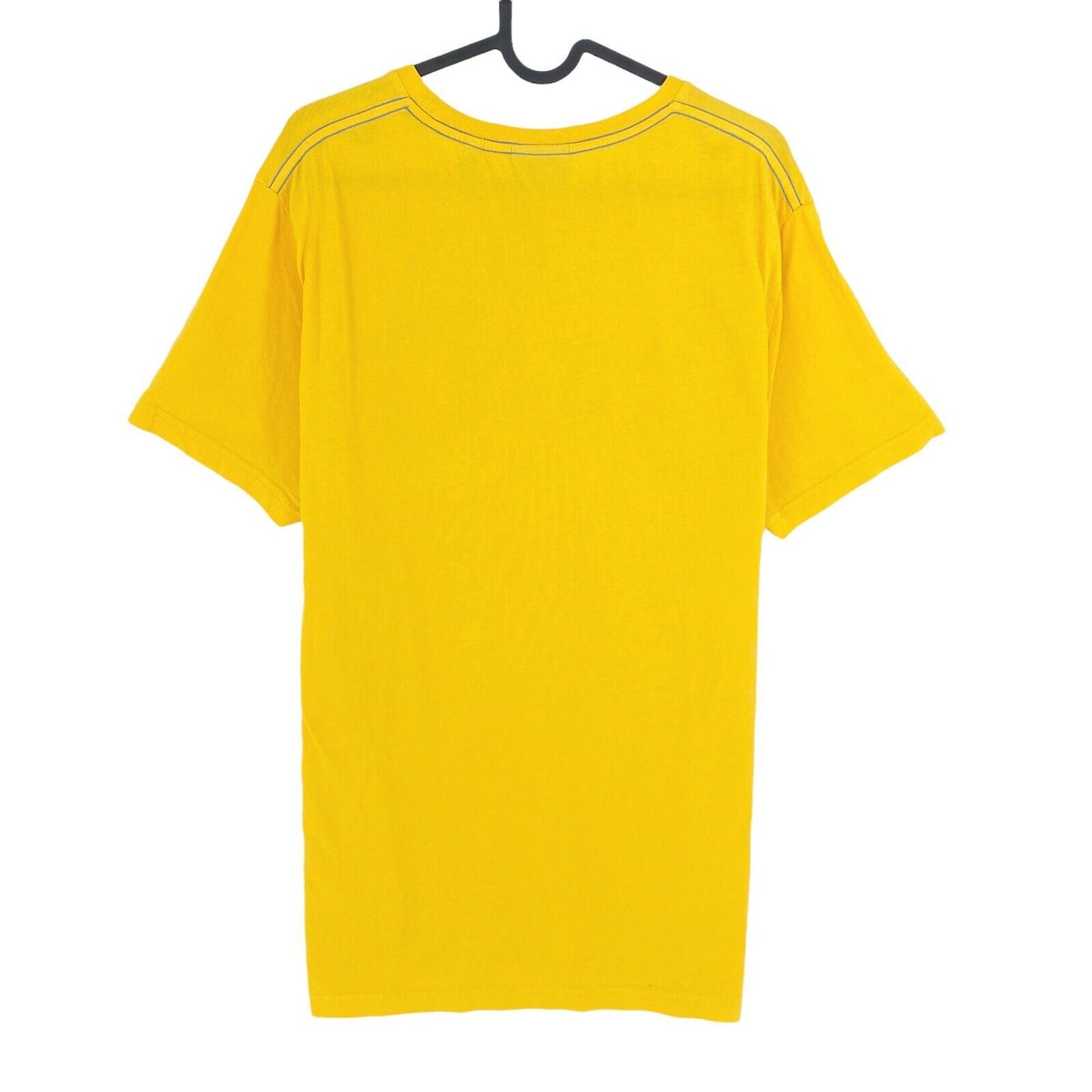 GANT Yellow Outline Logo Crew Neck T Shirt Size M