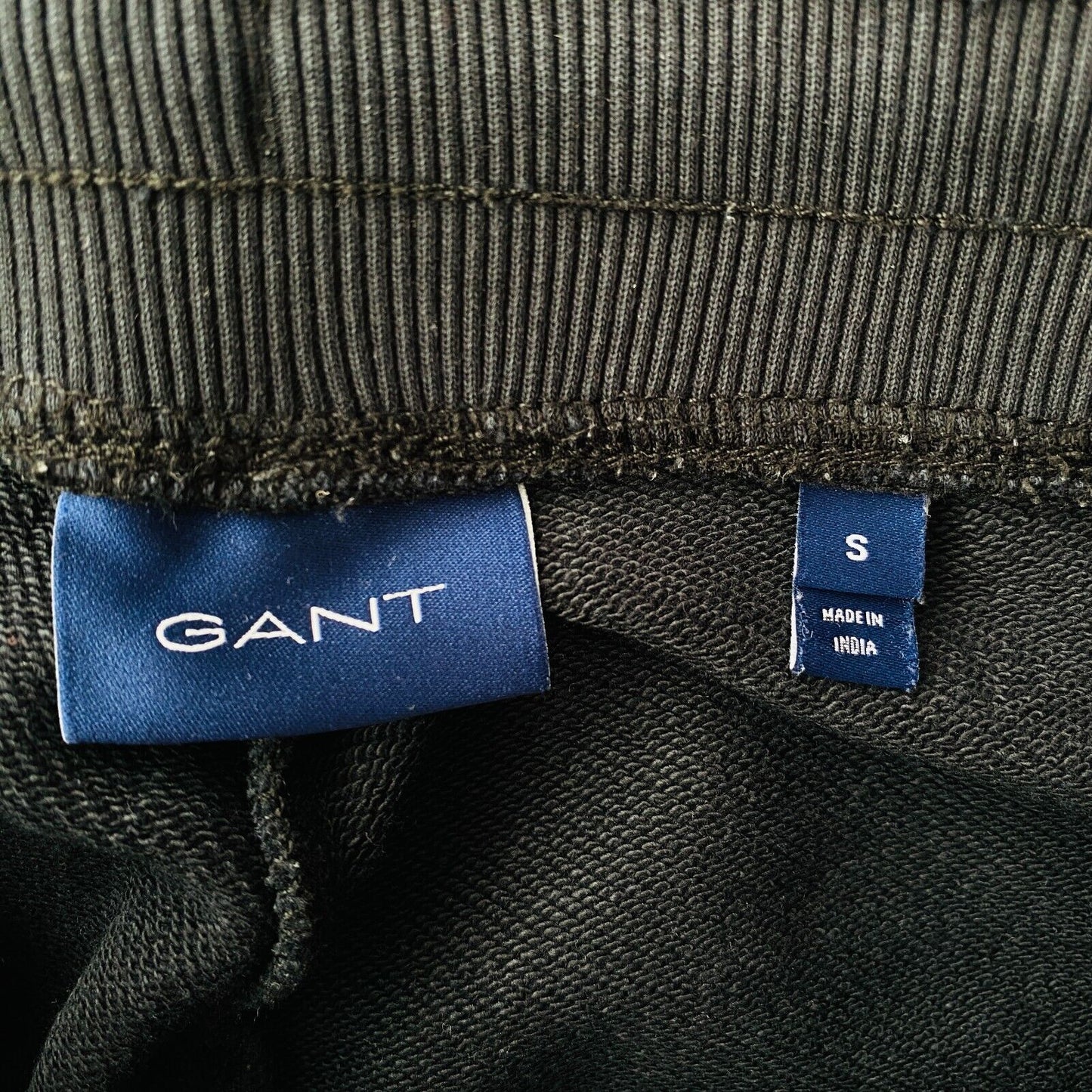 GANT Mens Dark Blue Regular Fit Sweatpants Trousers Size S