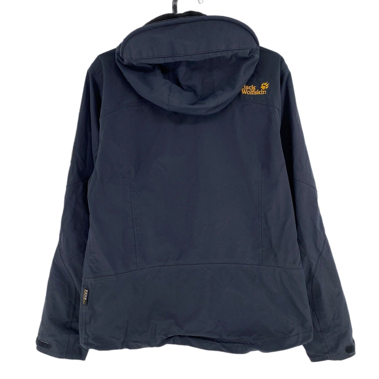 Jack Wolfskin Texapore 4x4 Navy Blue Hooded Jacket Size S