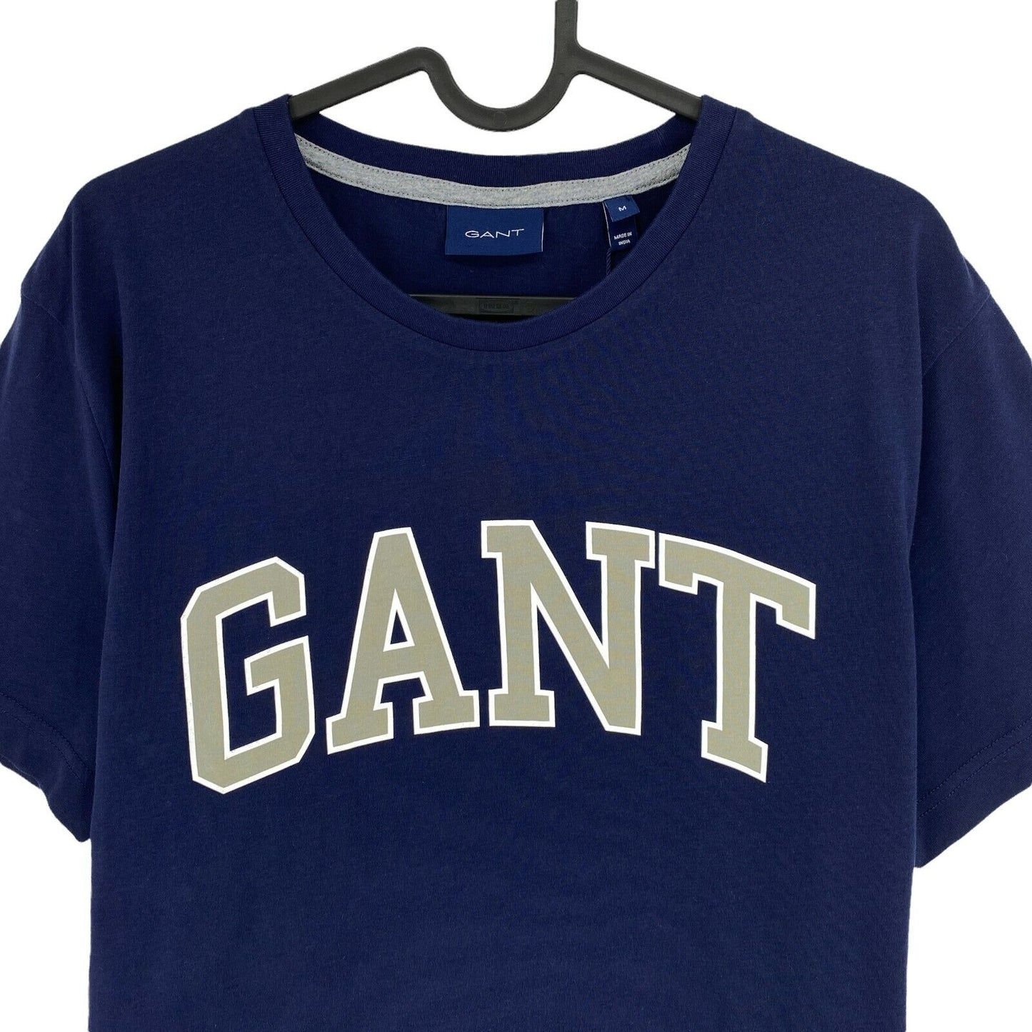 GANT T-shirt à col rond bleu marine Arch Outline Taille M