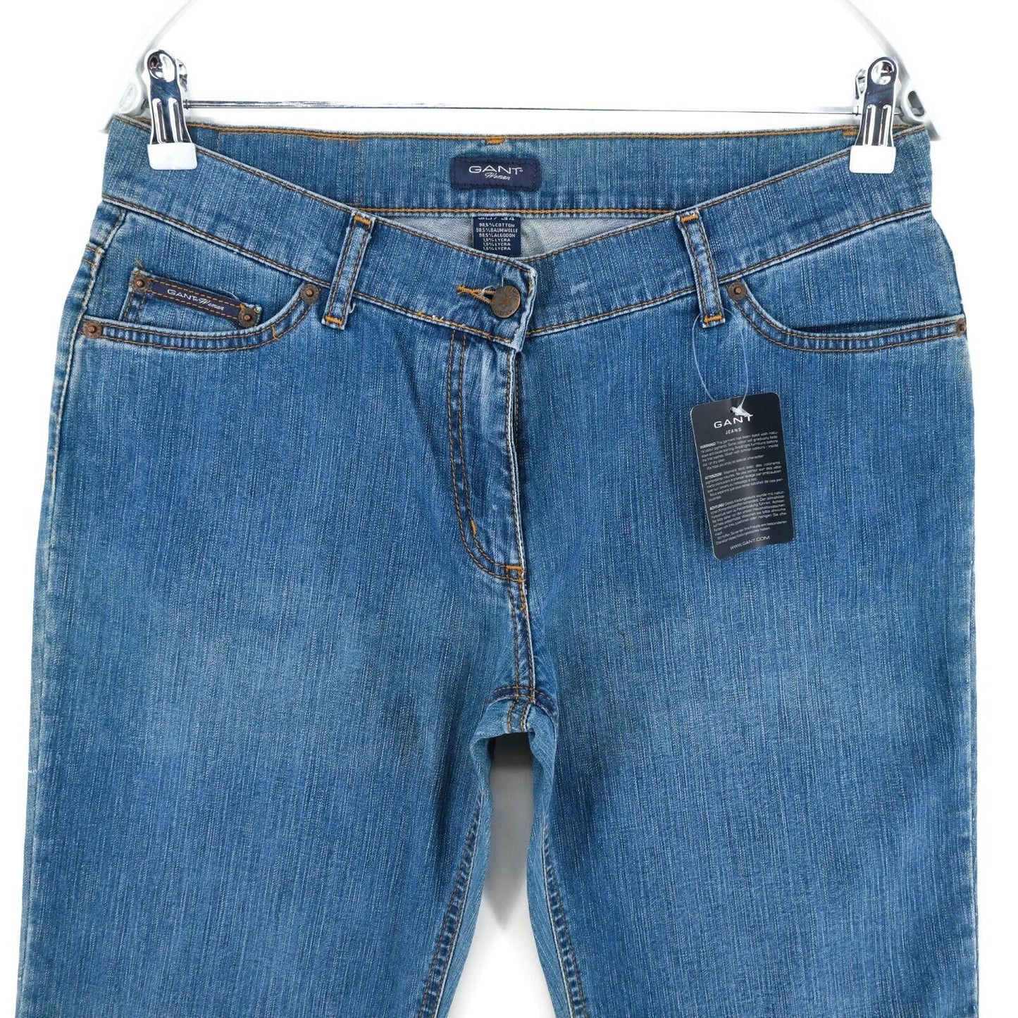 GANT Damen Jeans in Blau, Größe W28 L34 W30 L34