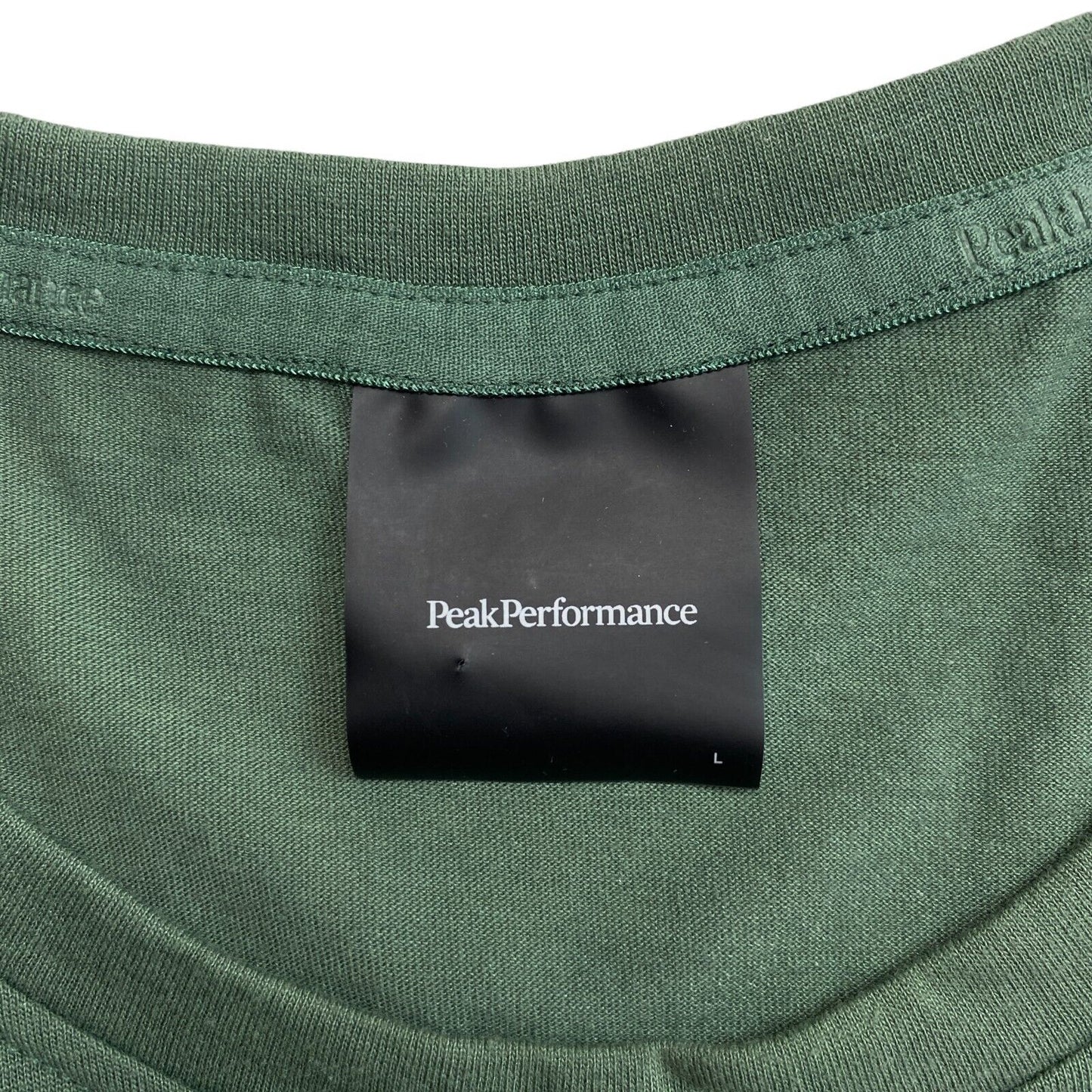 Peak Performance Green Explore Crew Neck T-Shirt Size L