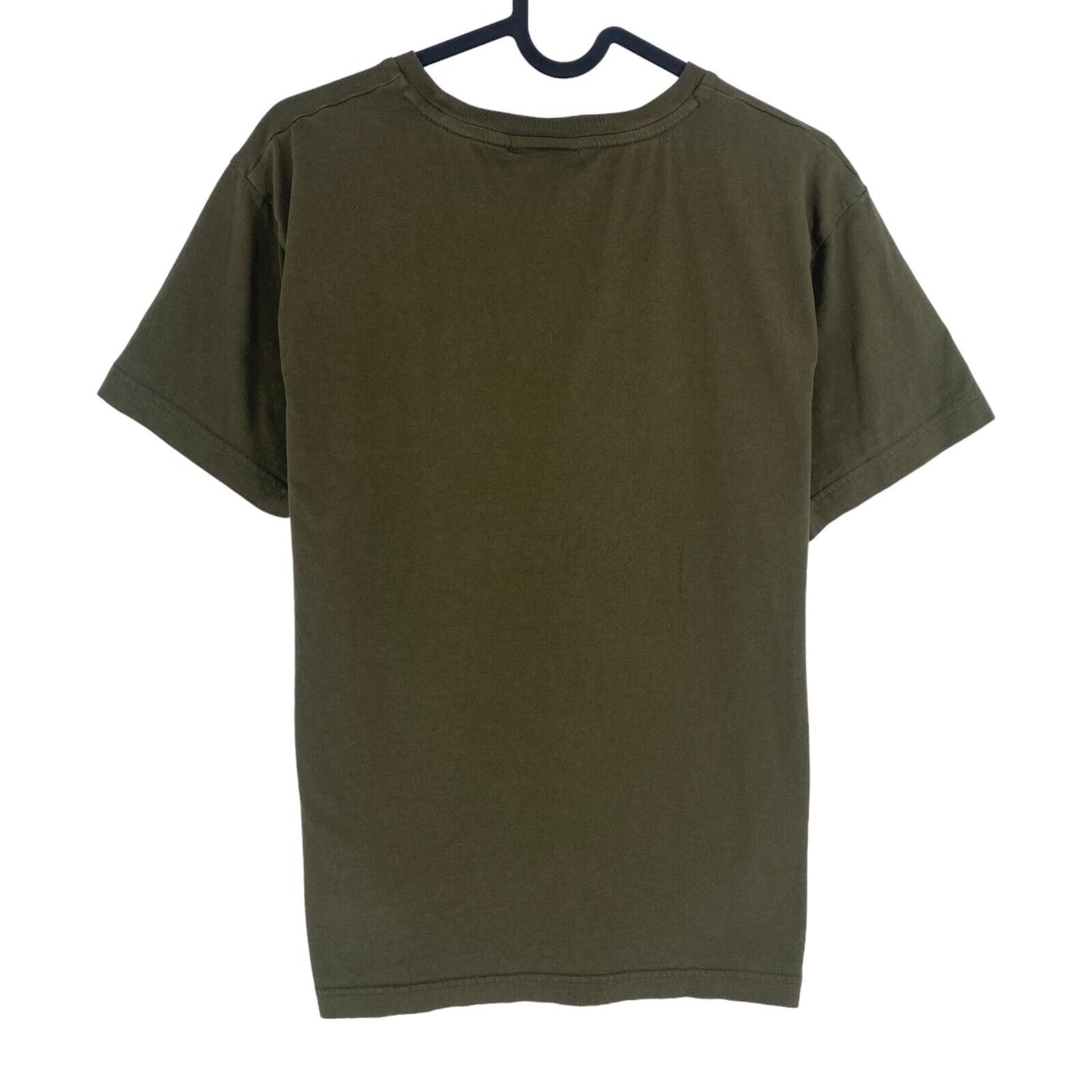 GANT Men Brownish Green Archive Shield Crew Neck Short Sleeves T Shirt Size M