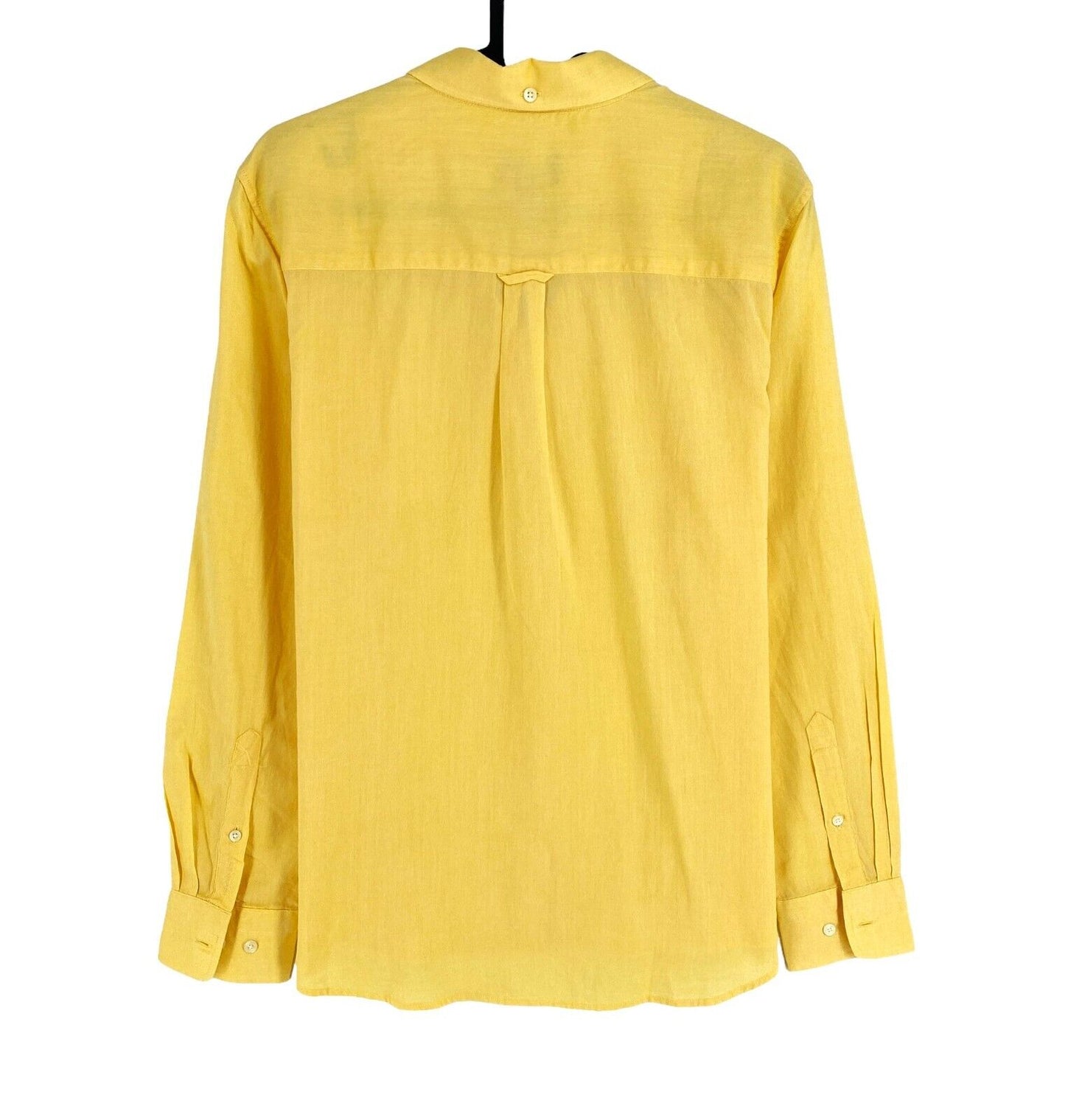 GANT Jaune Reg Air Oxford BD Chemise Taille EU 44 UK 16 US 14