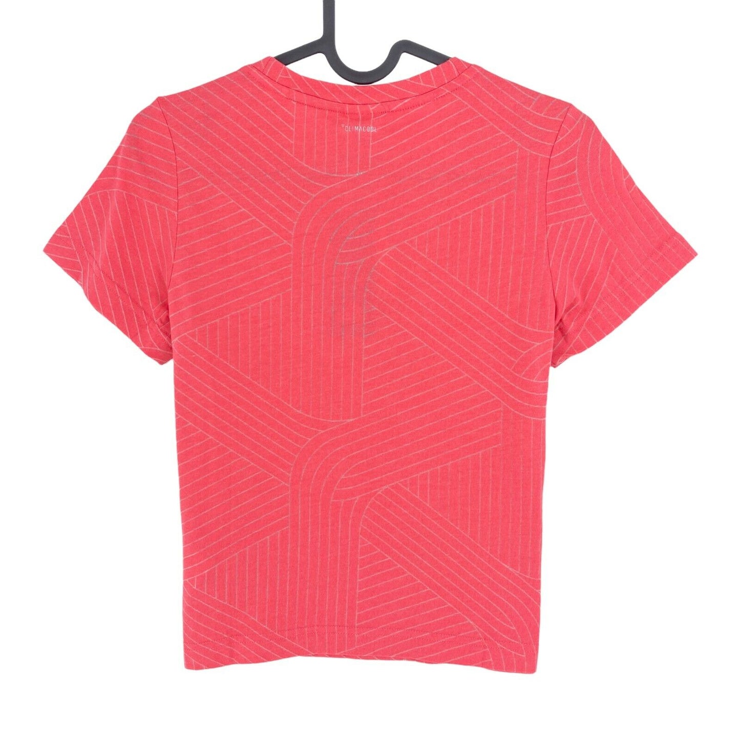 Adidas Climacool Pink Aero Knit Crew Neck T Shirt Size 11 - 12 Years