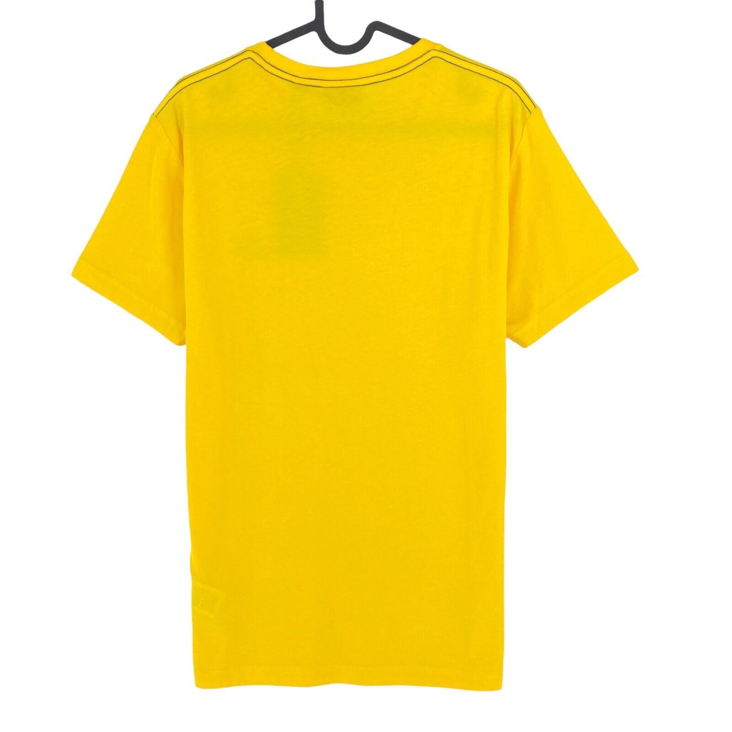 GANT Yellow Contrast Logo Crew Neck T-Shirt Size M