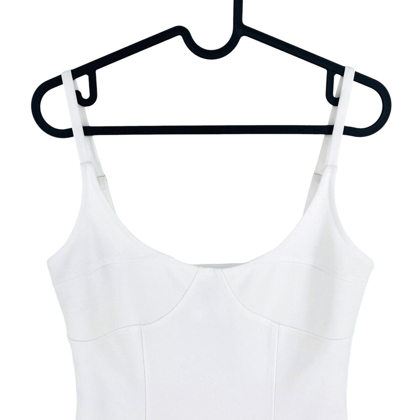 CALVIN KLEIN JEANS Women White Tank Top Dress Size S