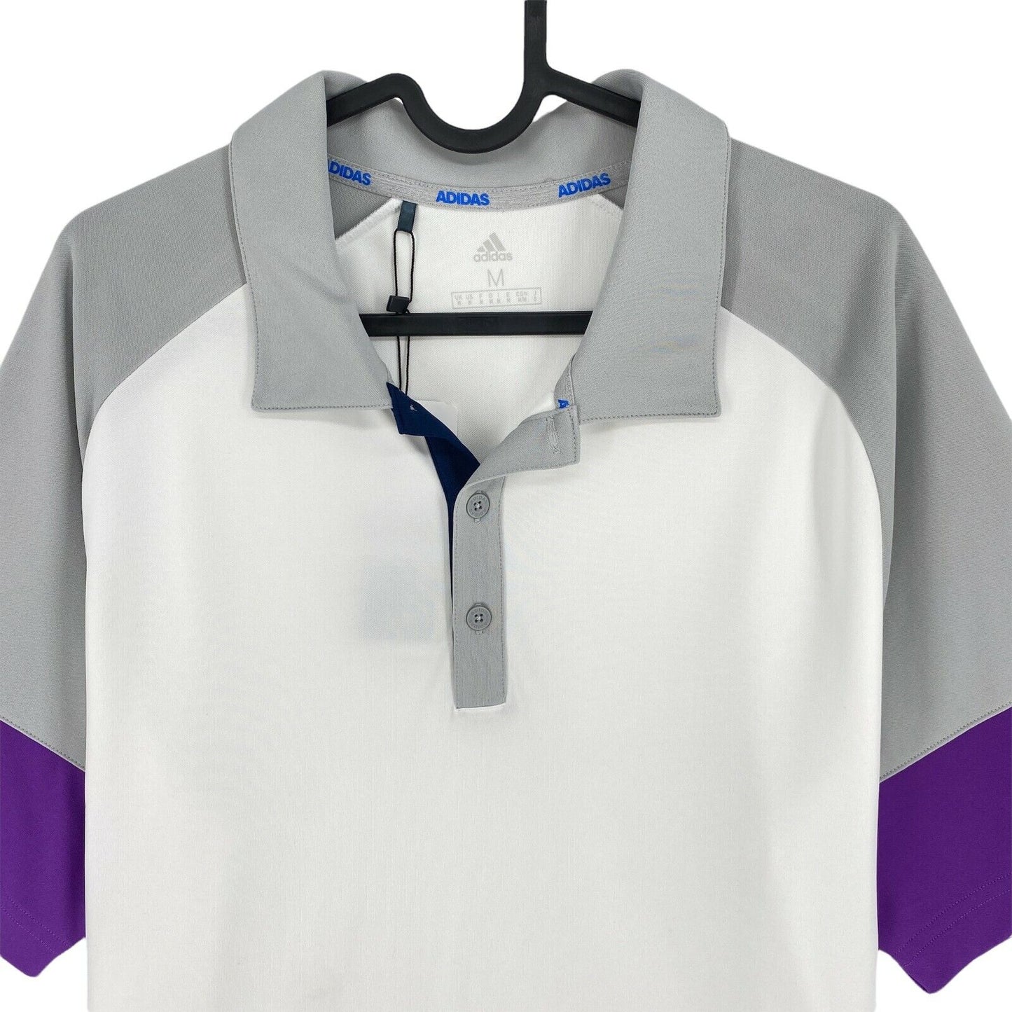 Adidas Golf Weiß Regular Poloshirt Größe M