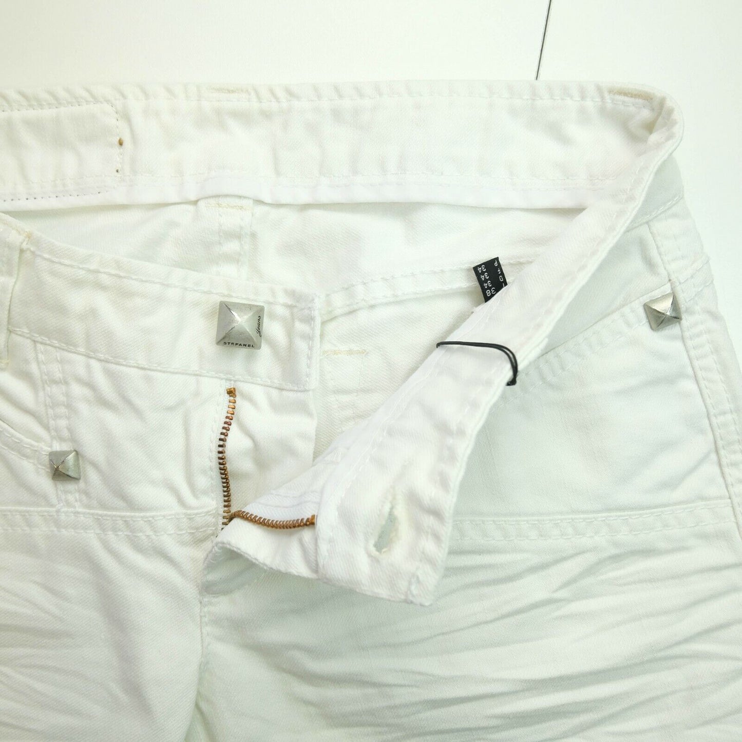 STEFANEL White Skinny Jeans Size EU 34 UK 4 US 2