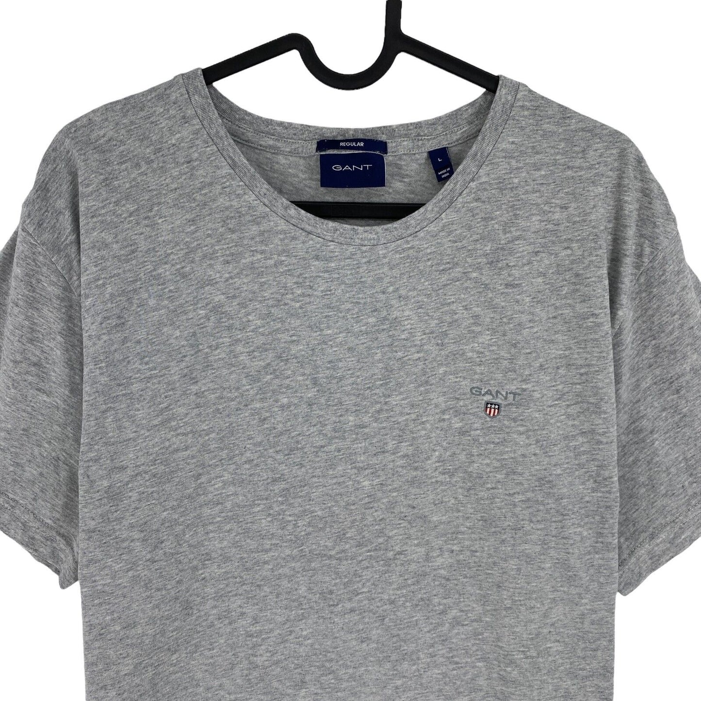 GANT Gris Original Regular Crew Neck T Shirt Taille L