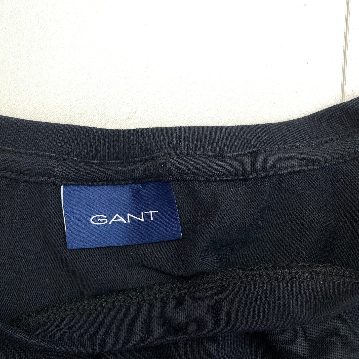 GANT Men Black Original  Crew Neck Short Sleeve T Shirt Size 2XL XXL