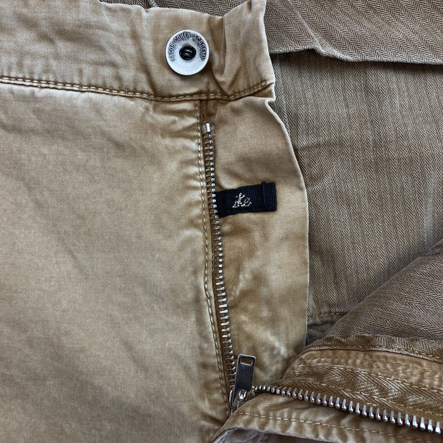 Jacob Cohen Men IKE Brown Cargo Pants Trousers Size W31 L34 Made In Italy