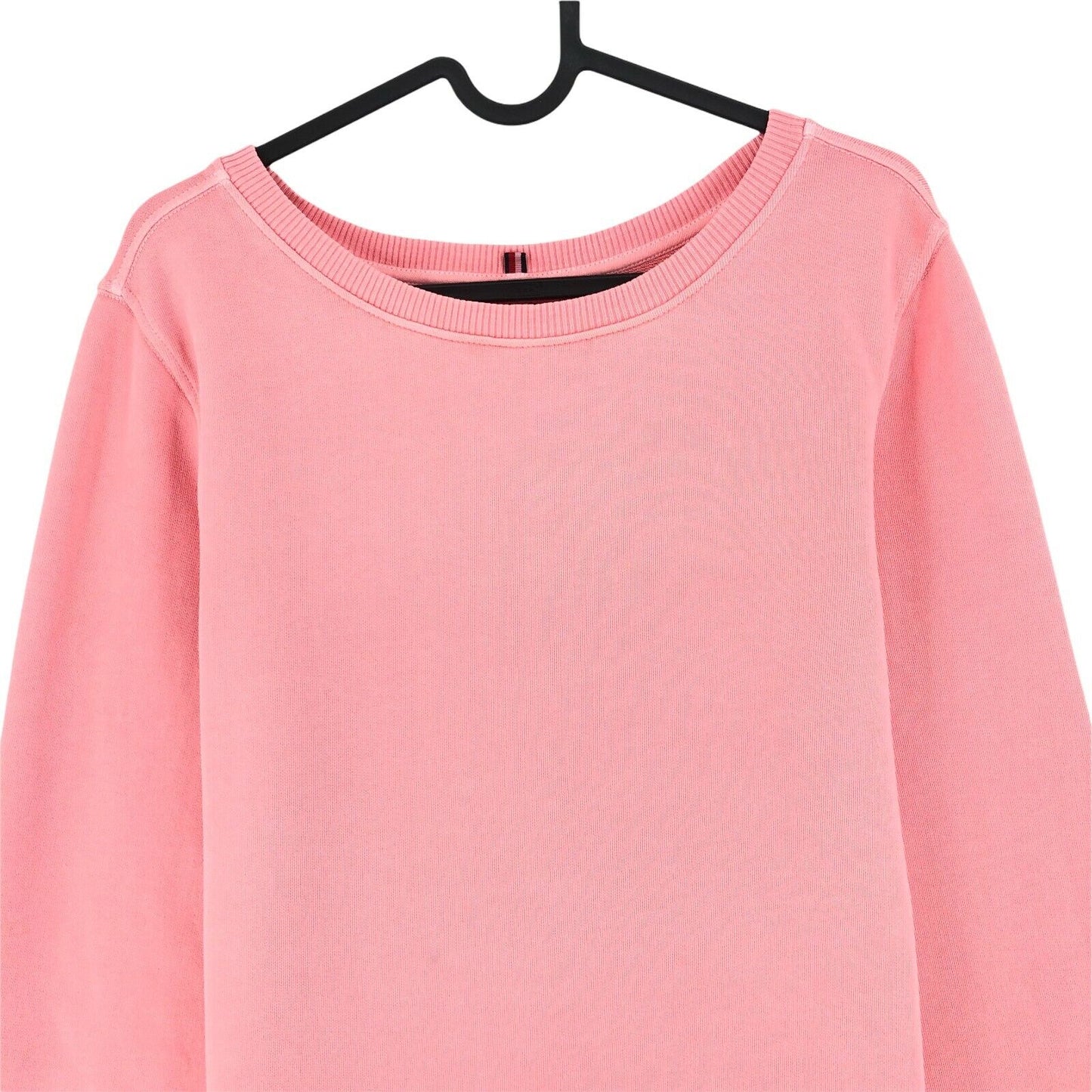 TOMMY HILFIGER Rosa Sweatshirt mit Rundhalsausschnitt, Pullover, Größe S