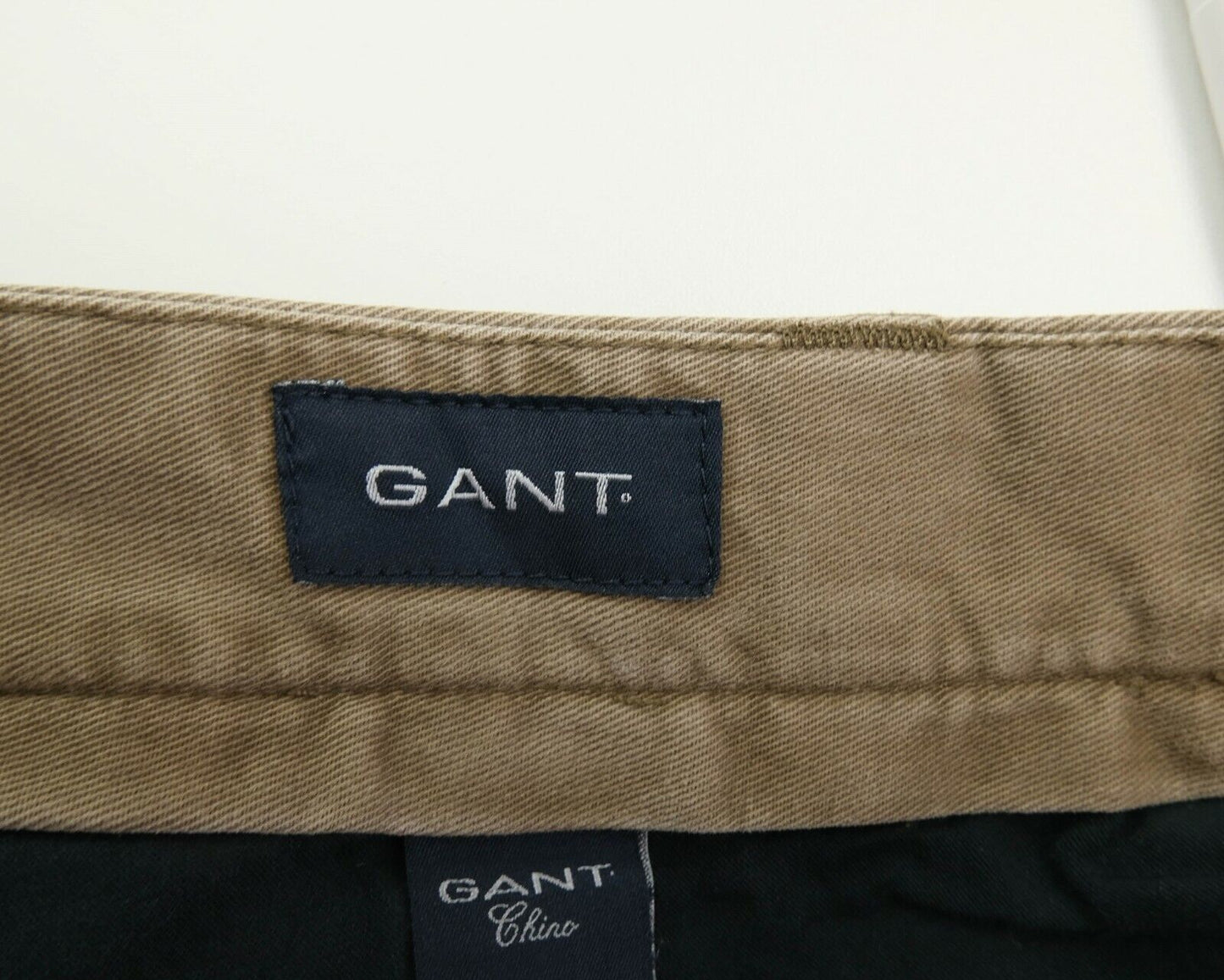 GANT Light Brown Pa Pin Stripe Chino Pants Trousers W34 W35 W38 L36