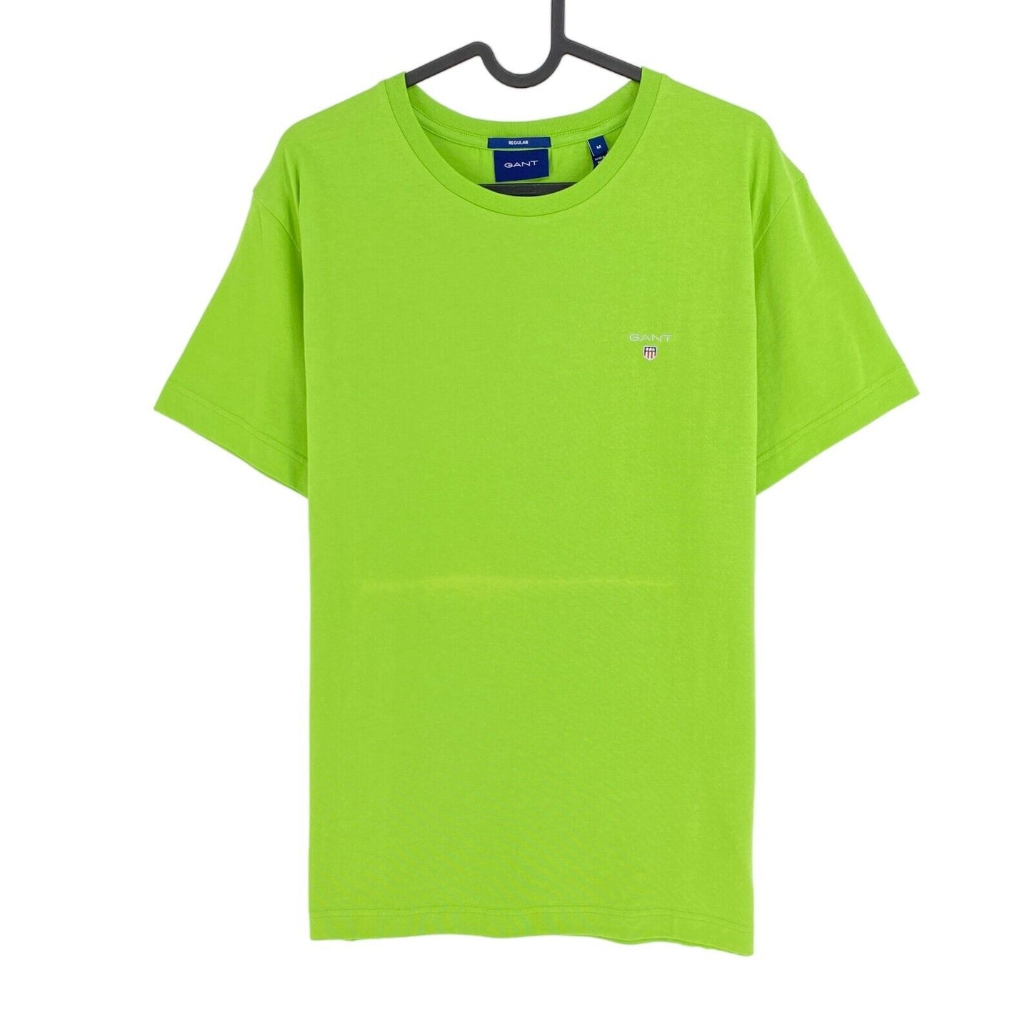 GANT Green Original Regular Fit Crew Neck T Shirt Size M