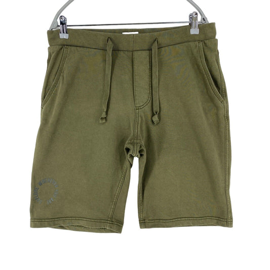 CAMEL ACTIVE Khaki Green Relaxed Fit Sweat Shorts Size W32