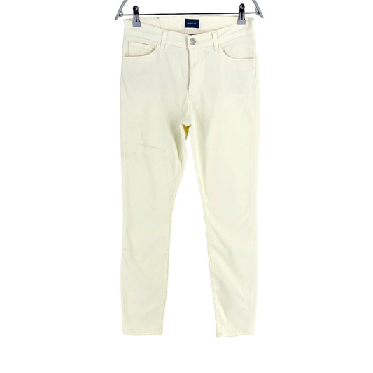 GANT Femme Jean skinny satiné blanc W28 L32