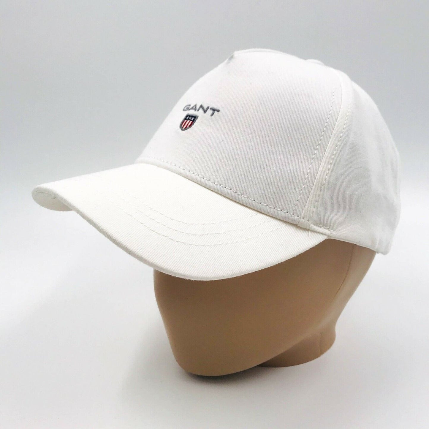 GANT White Original Shield Baseball Cap Hat Size S M