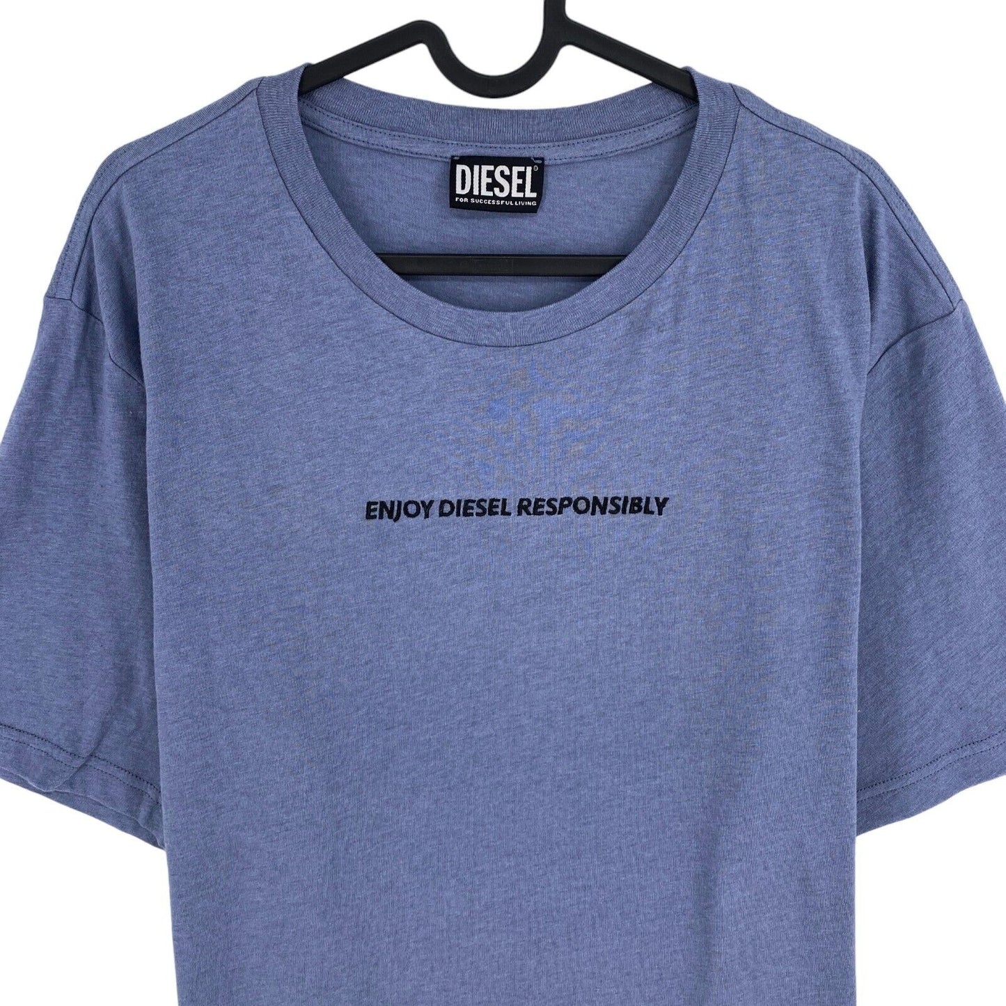 DIESEL Blue T Just Crew Neck T Shirt Size S