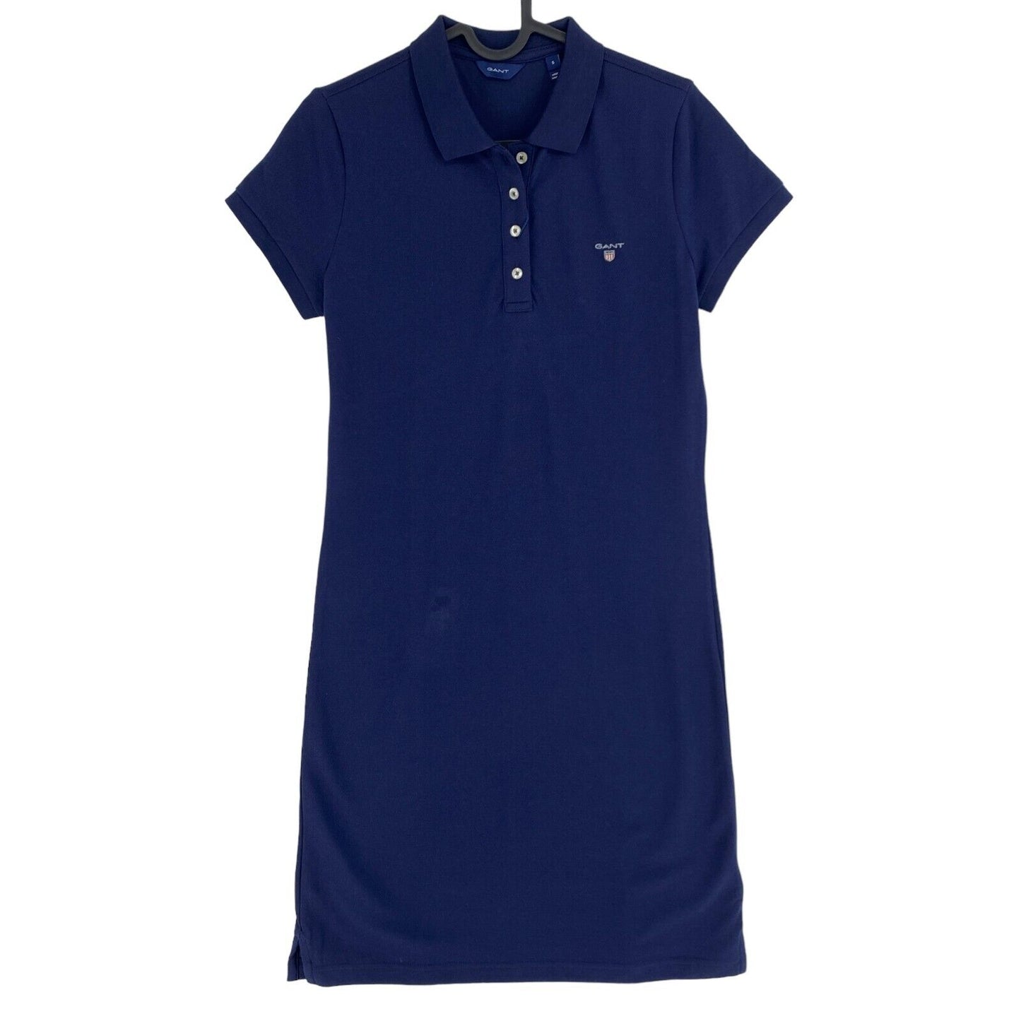 GANT Navy Blue Original Pique Polo Shirt Dress Size S