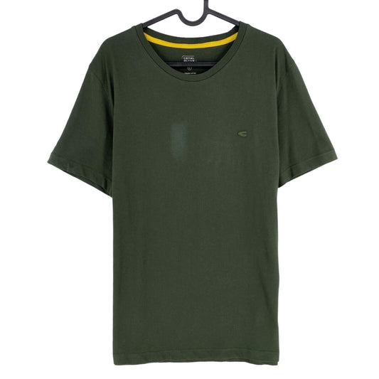 CAMEL ACTIVE T-shirt vert à col rond Taille L