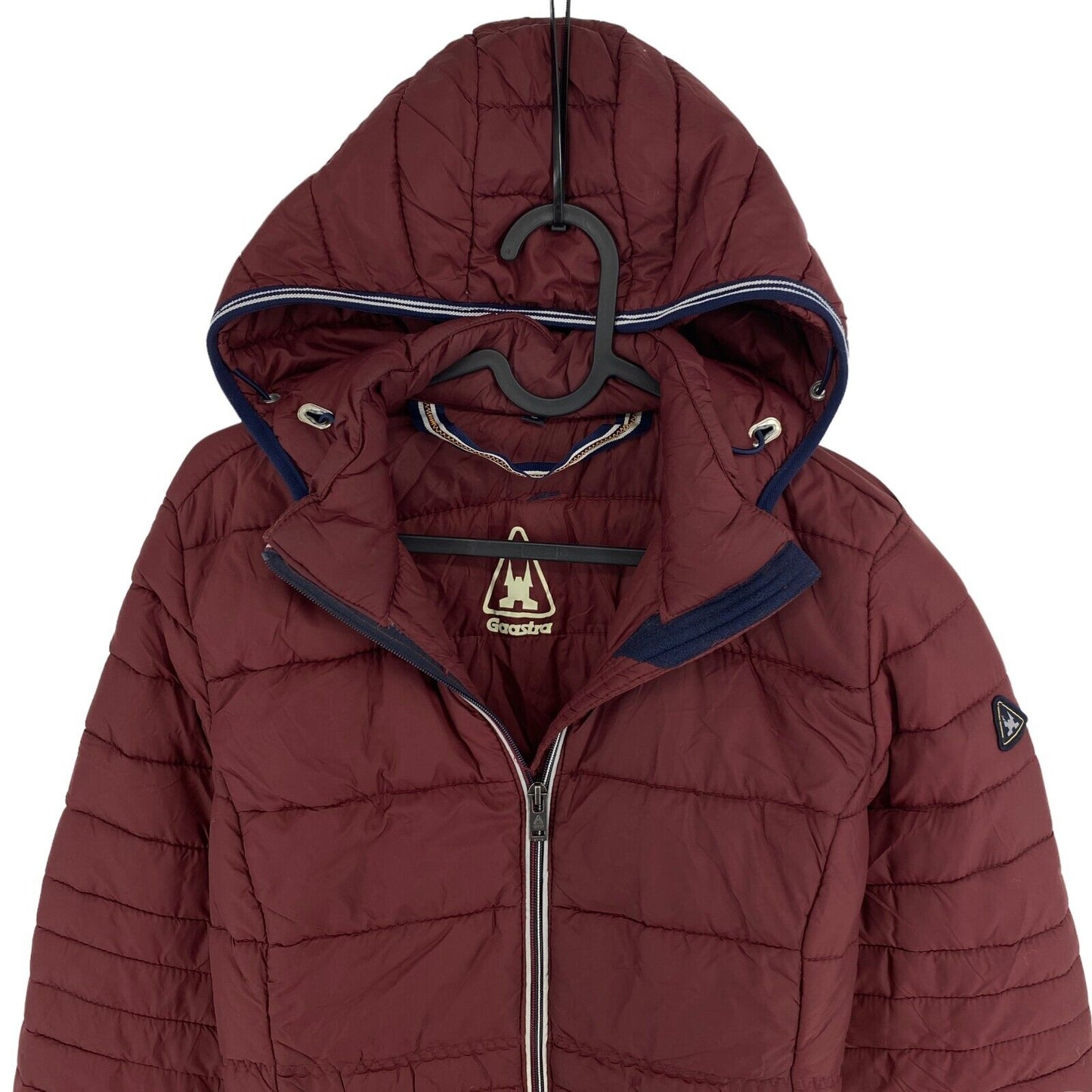 GAASTRA Dark Red Hooded Puffer Jacket Coat Size L