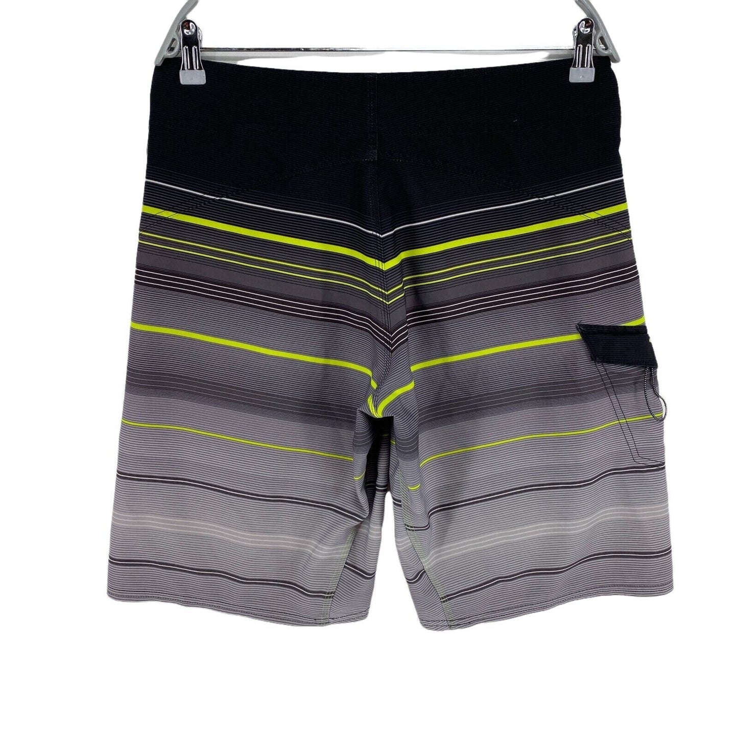 BILLABONG Striped Grey Activewear Shorts Size XL W32