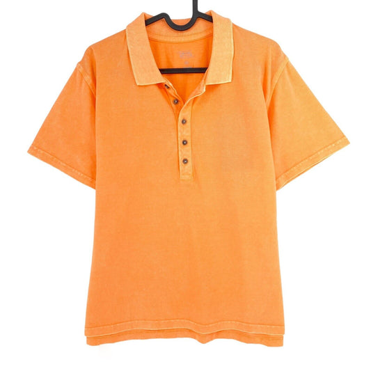 Camel Active Light Orange Pique Polo SS Shirt Size XL