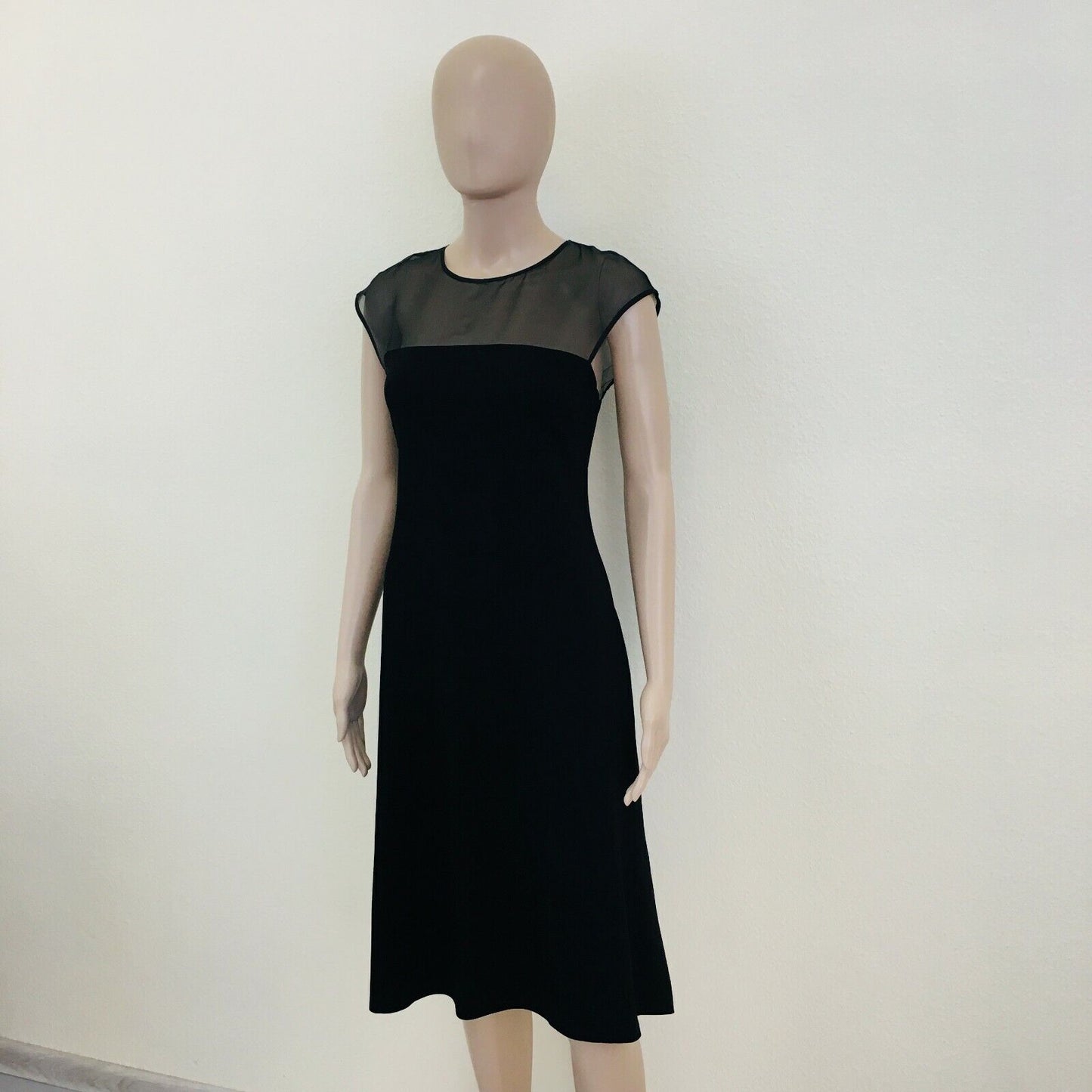 ZARA Black Sleeveless Evening Dress Size S