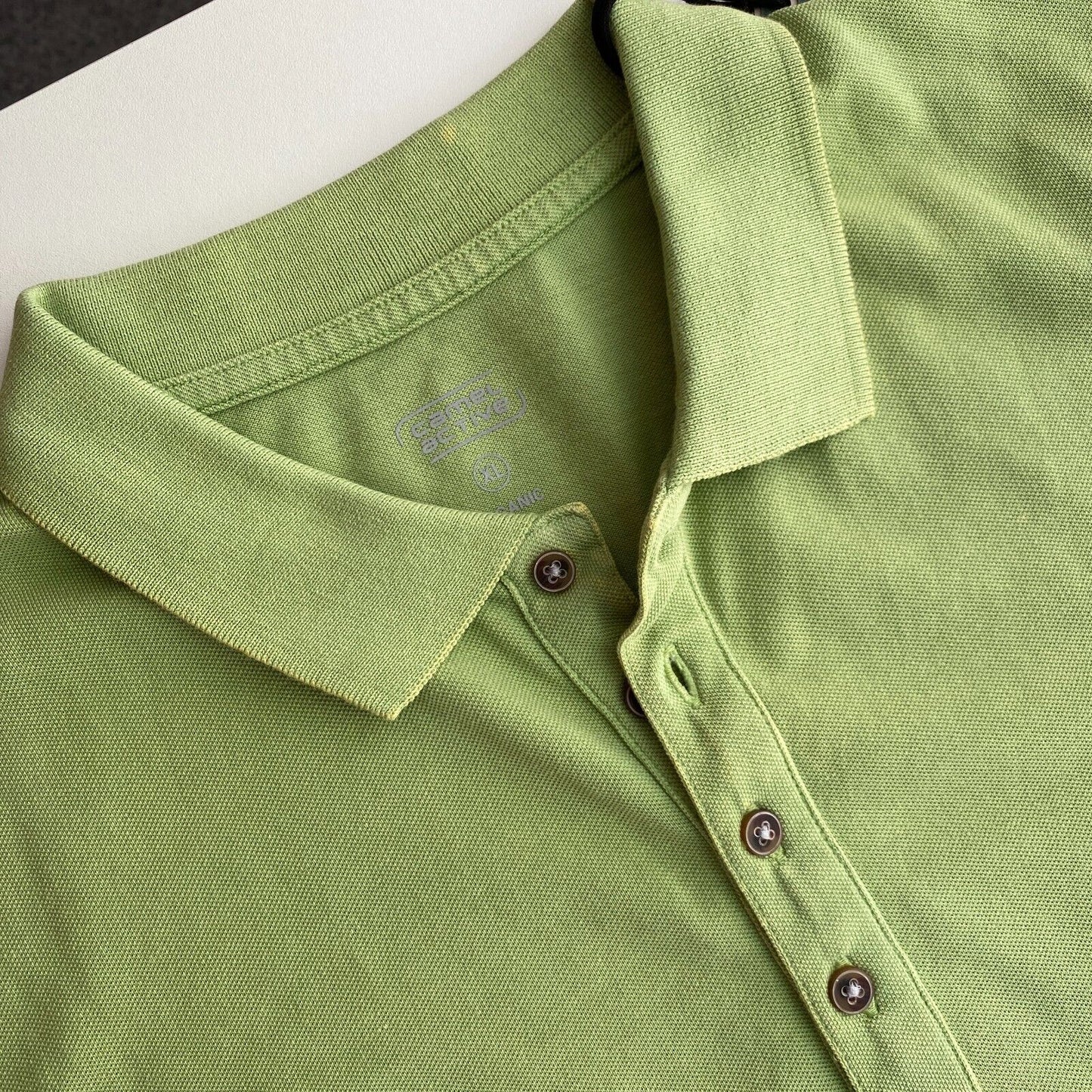 Camel Active Green Pique Polo SS Shirt Size XL