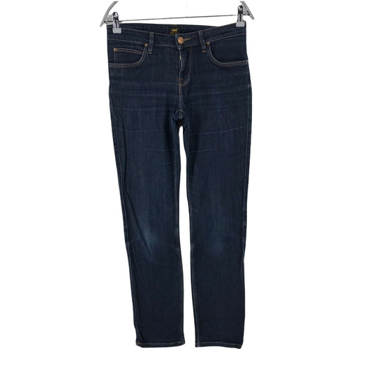 Lee MARION Damen Jeans in normaler gerader Passform, Blau, Größe W27 L31