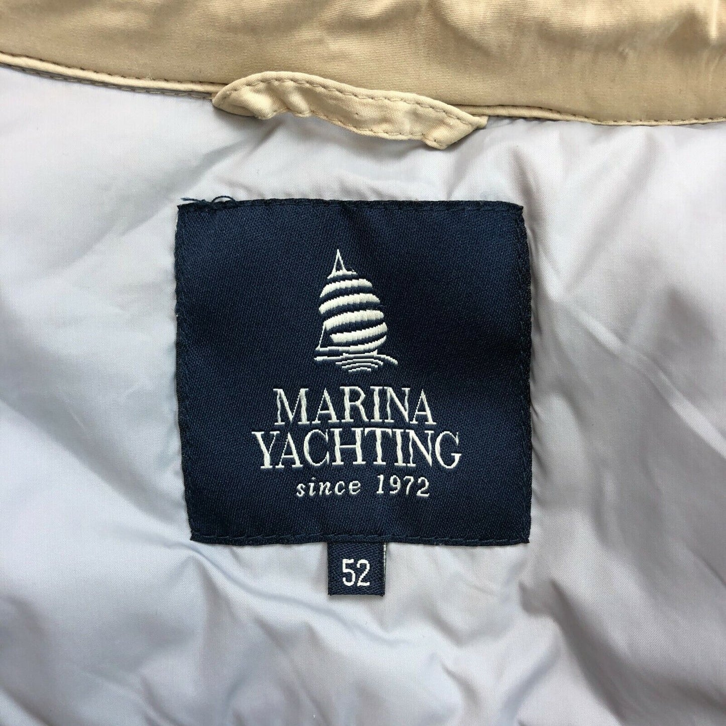 MARINA YACHTING Manteau Parka matelassé à capuche marron Taille EU 52 UK/US 42