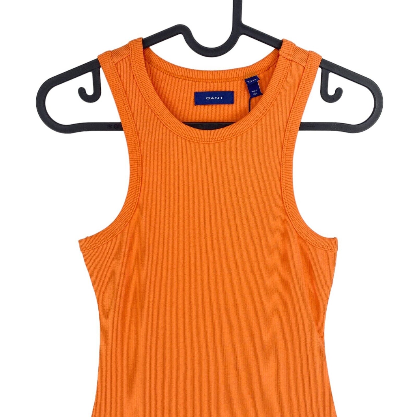 GANT Girls Orange Slim Fit Tank Top Dress Size 146/152 cm 11-12 Years