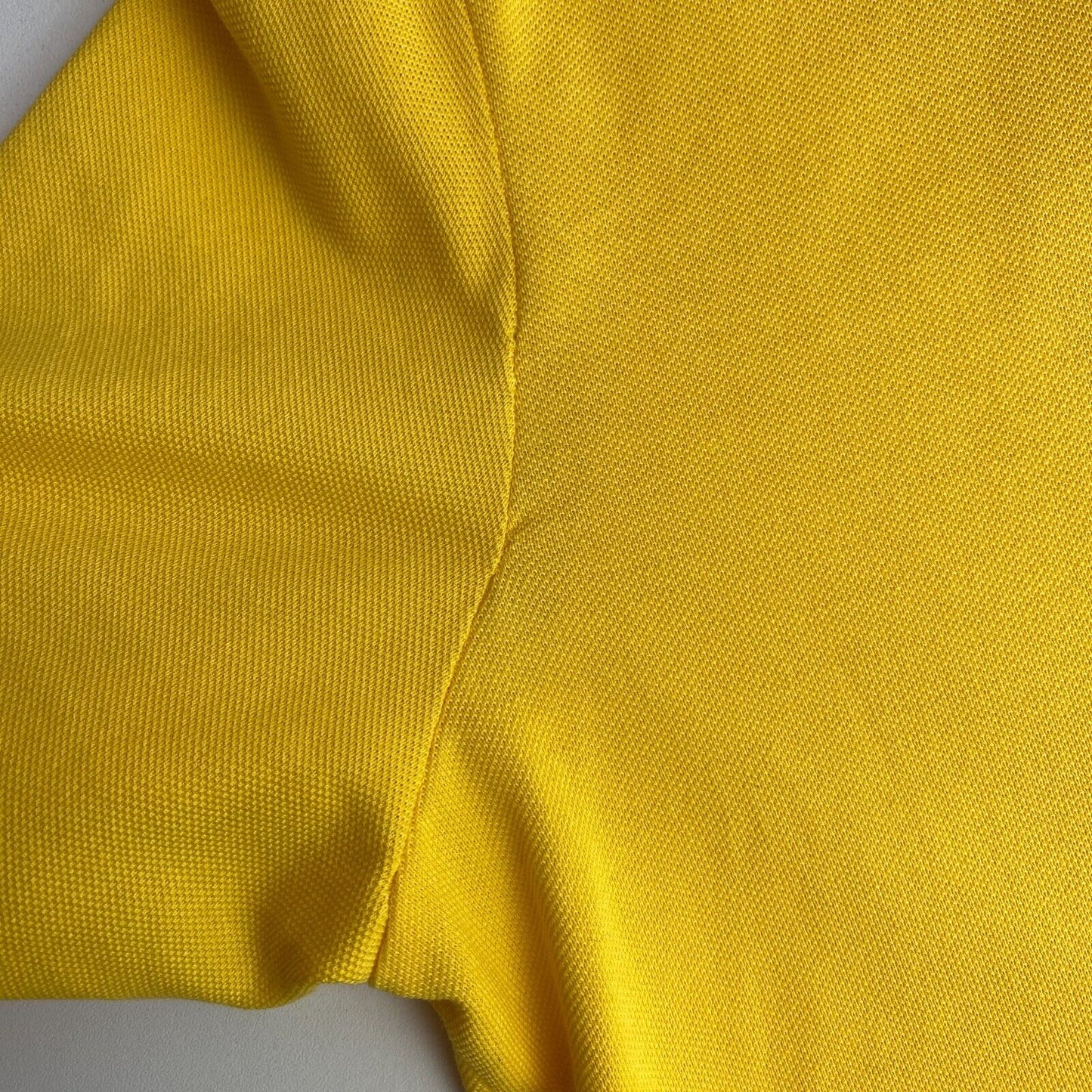 GANT Women Yellow Original Pique Short Sleeves Polo Shirt Size M