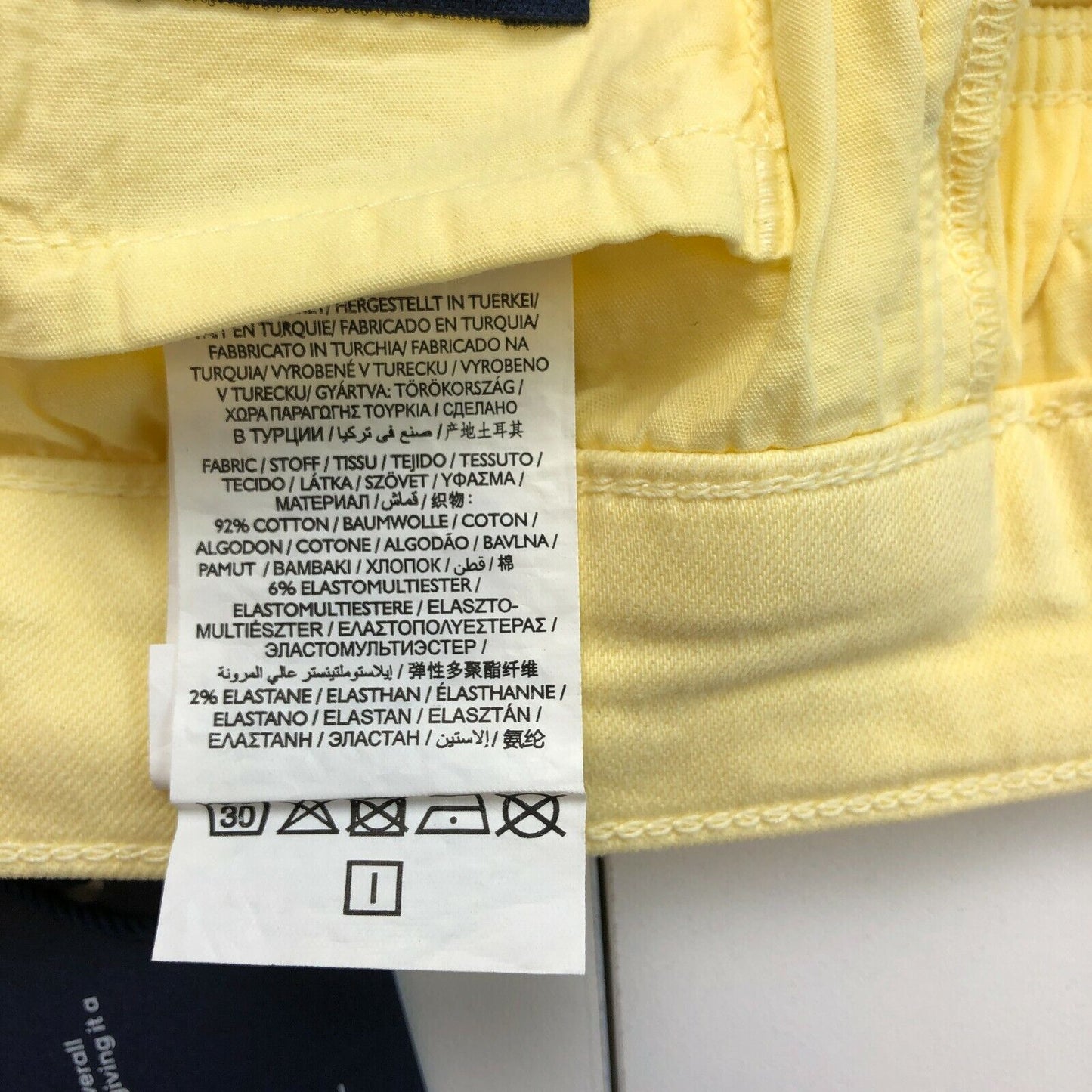 GANT Jean fuselé en sergé slim jaune Taille W29 L32