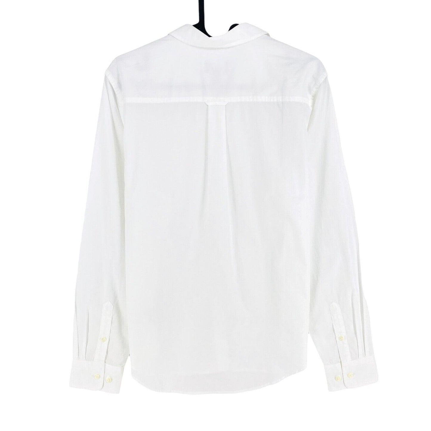 GANT White Solid Cotton Shirt Size EU 38 UK 10 US 8