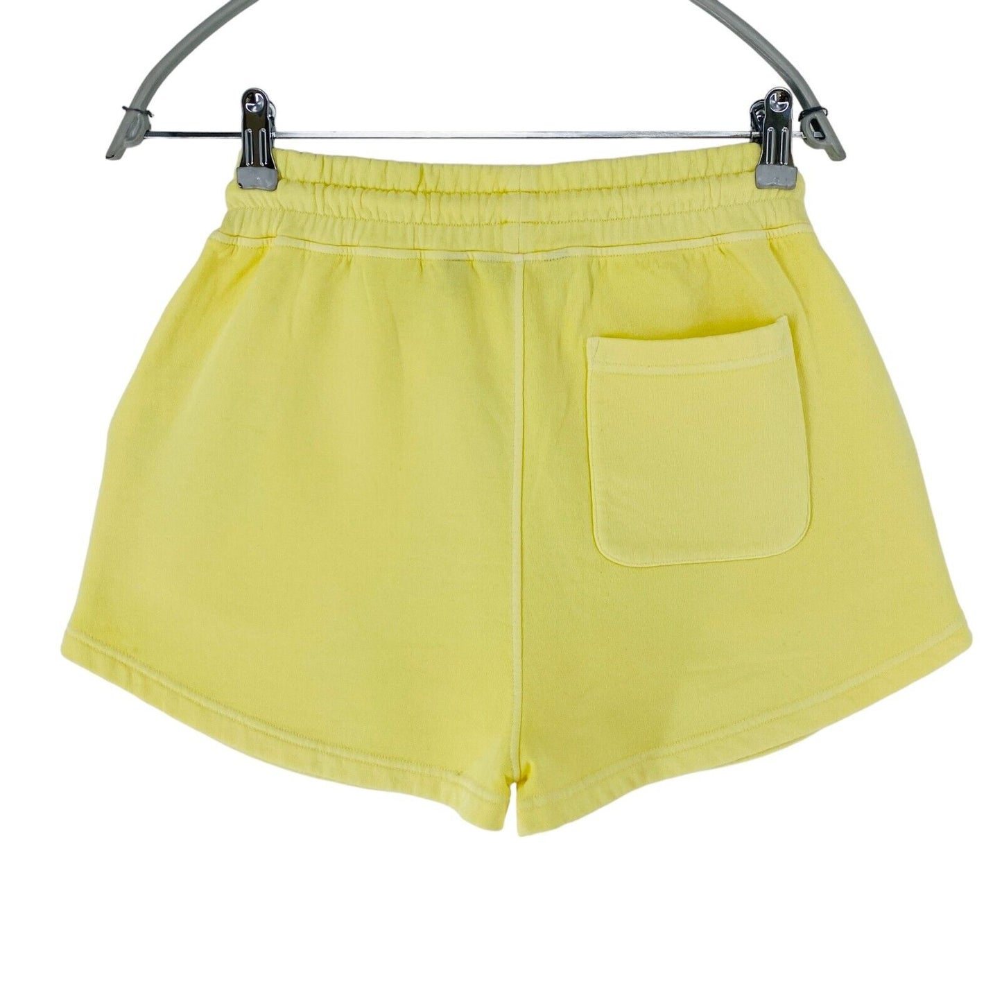 GANT Women Yellow Relaxed Fit Sweat Shorts Size XS