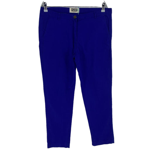 MTWTFSS WEEKDAY Bleu Marine 100% Coton Pantalon Chino Pantalon Taille M W34 L30