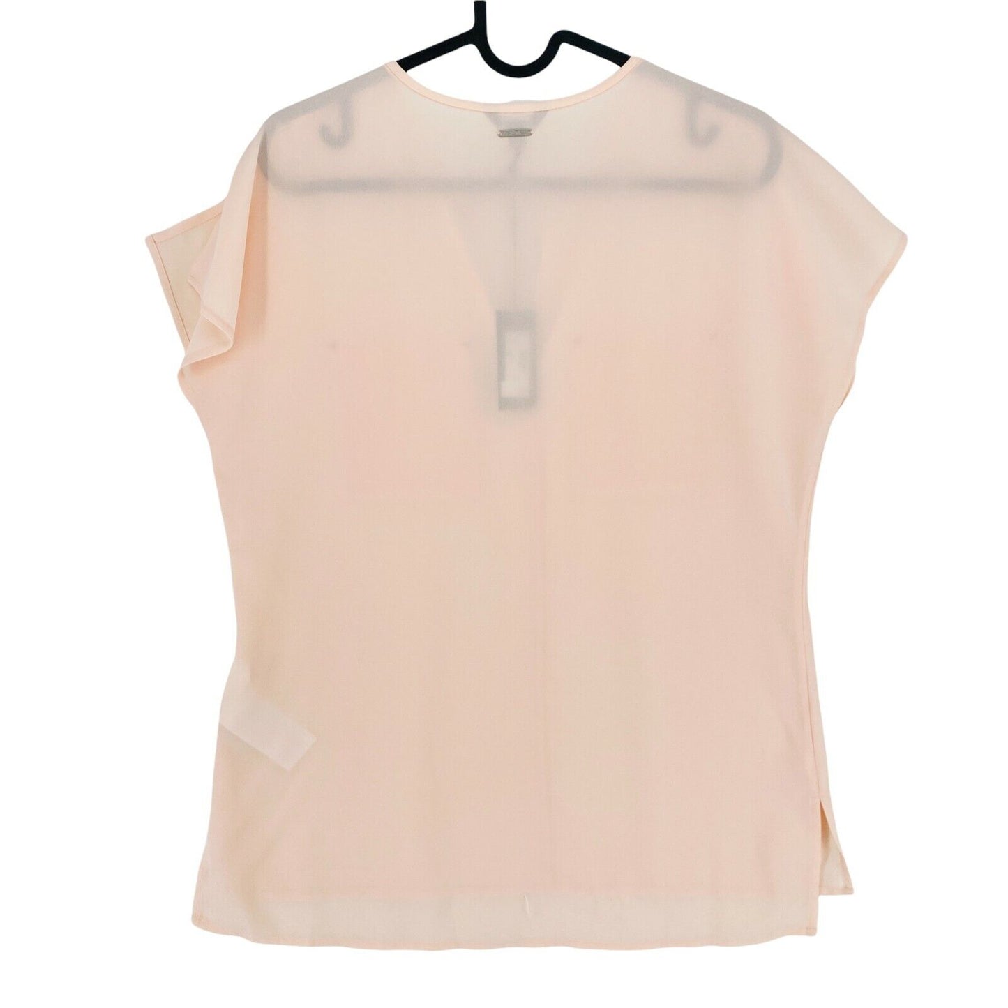 NAUTICA Light Pink V Neck With Pocket Sleeveless Blouse Top Size XS