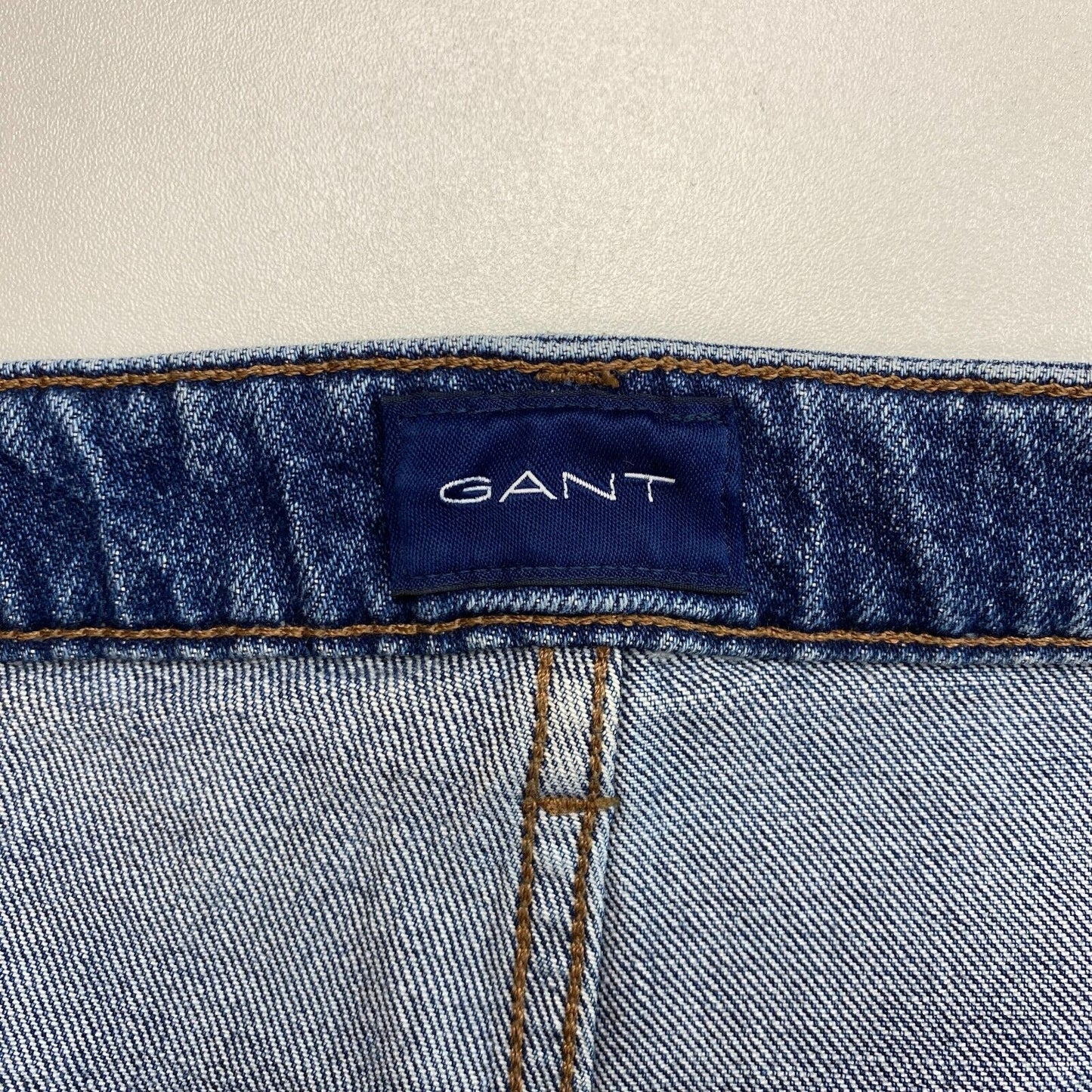 GANT Dark Blue Straight Cropped Jeans Size W28