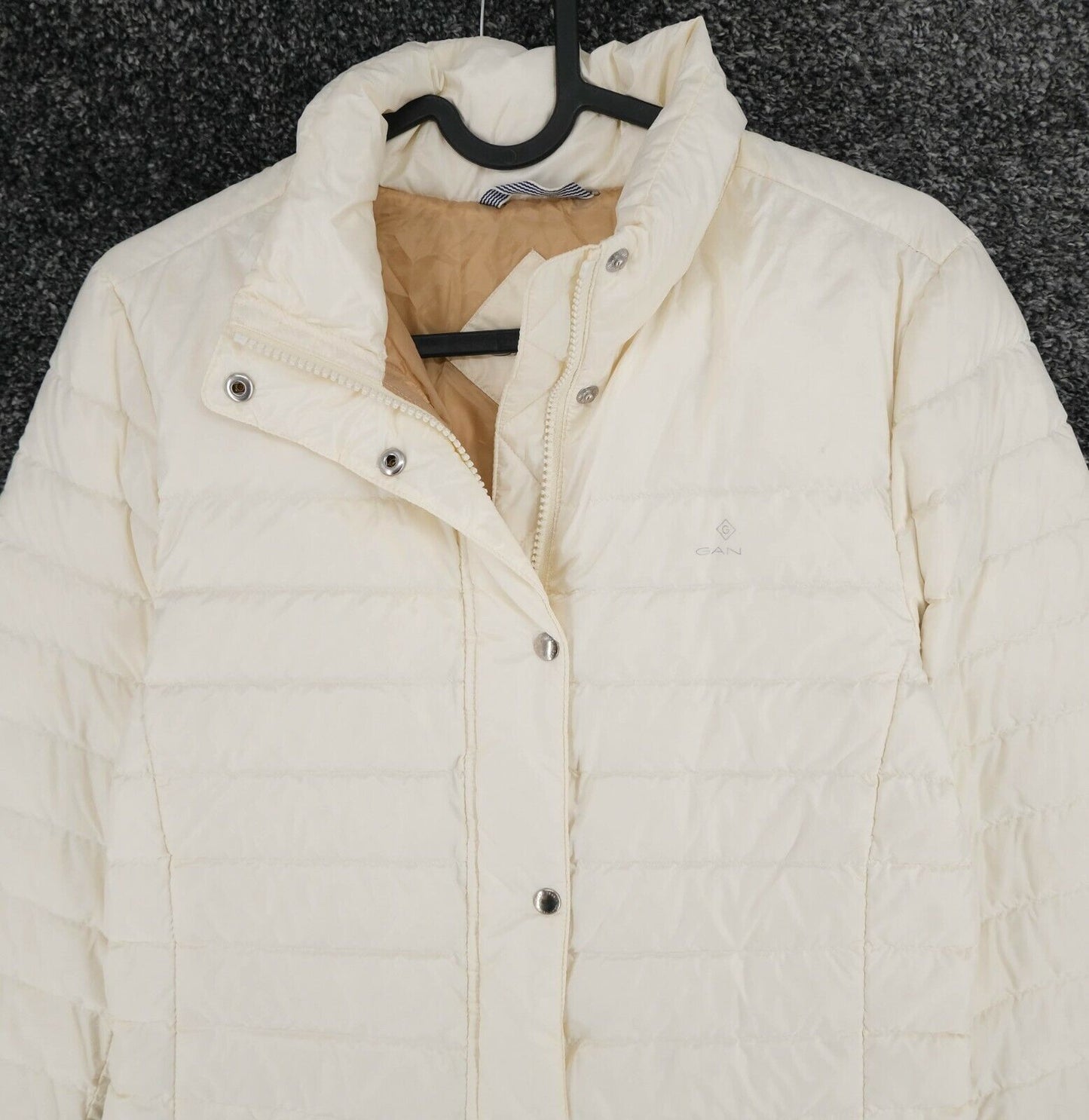 GANT White Puffer Down Fill Coat Size XS