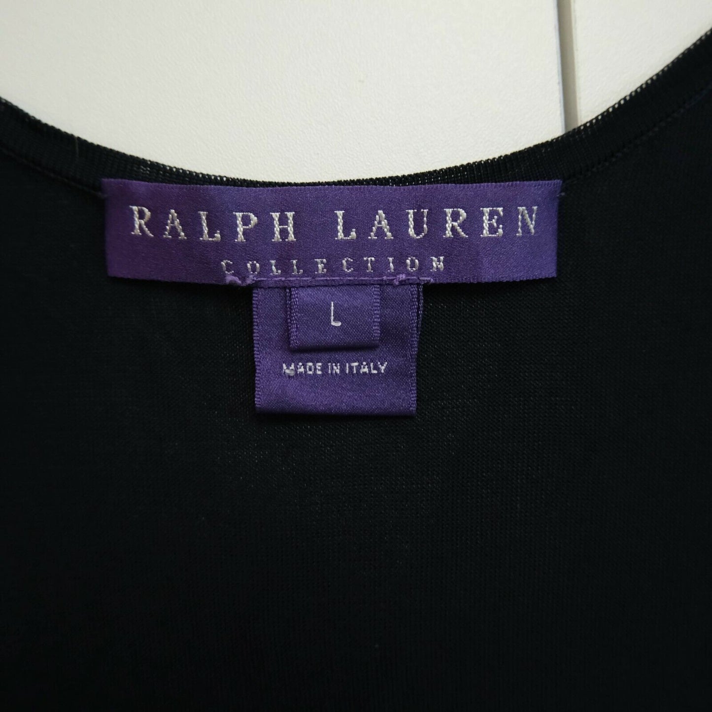 RALPH LAUREN Navy Blue V Neck Tank Top Size L