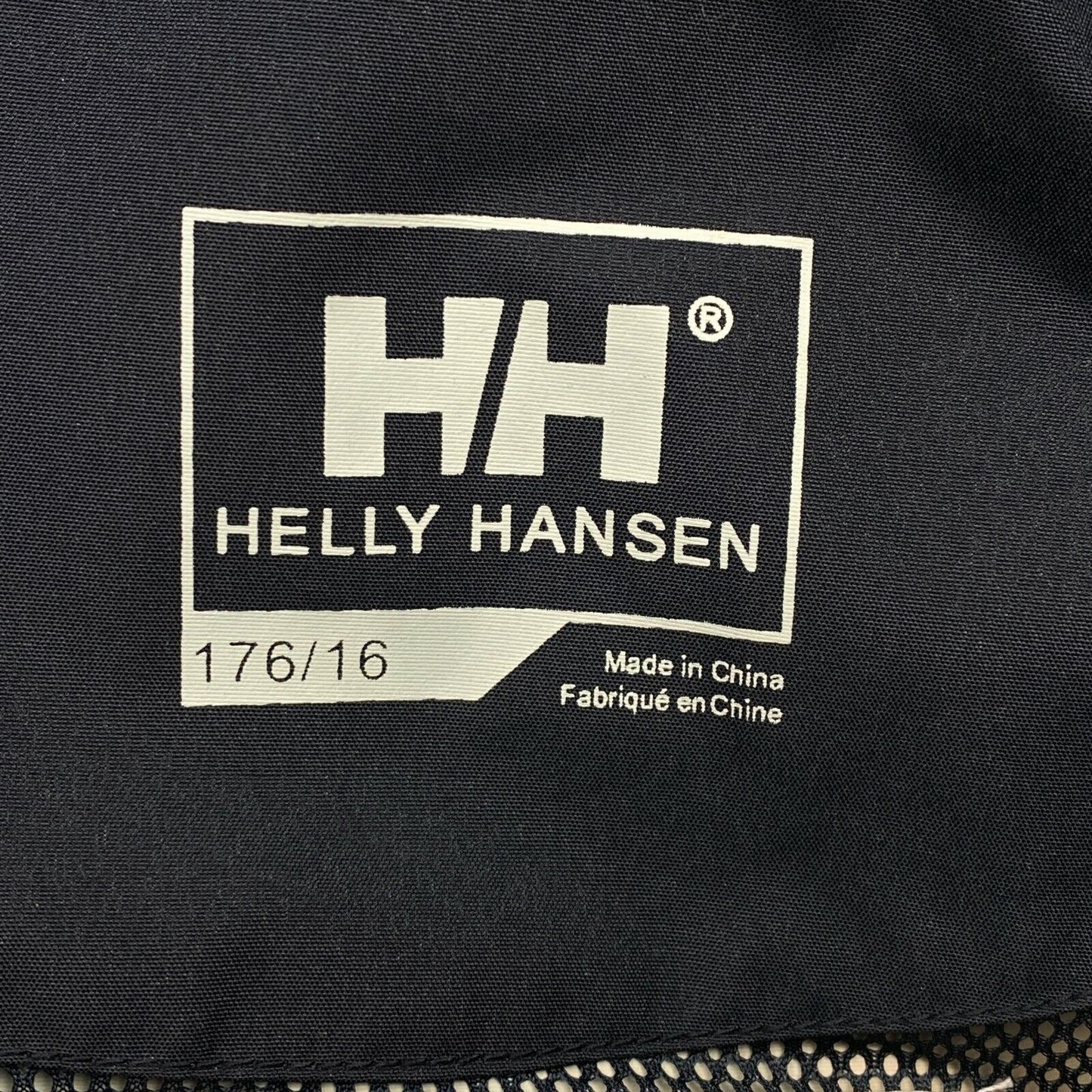 HELLY HANSEN Navy Blue Hooded Jacket Size 16 Years 176 Cm